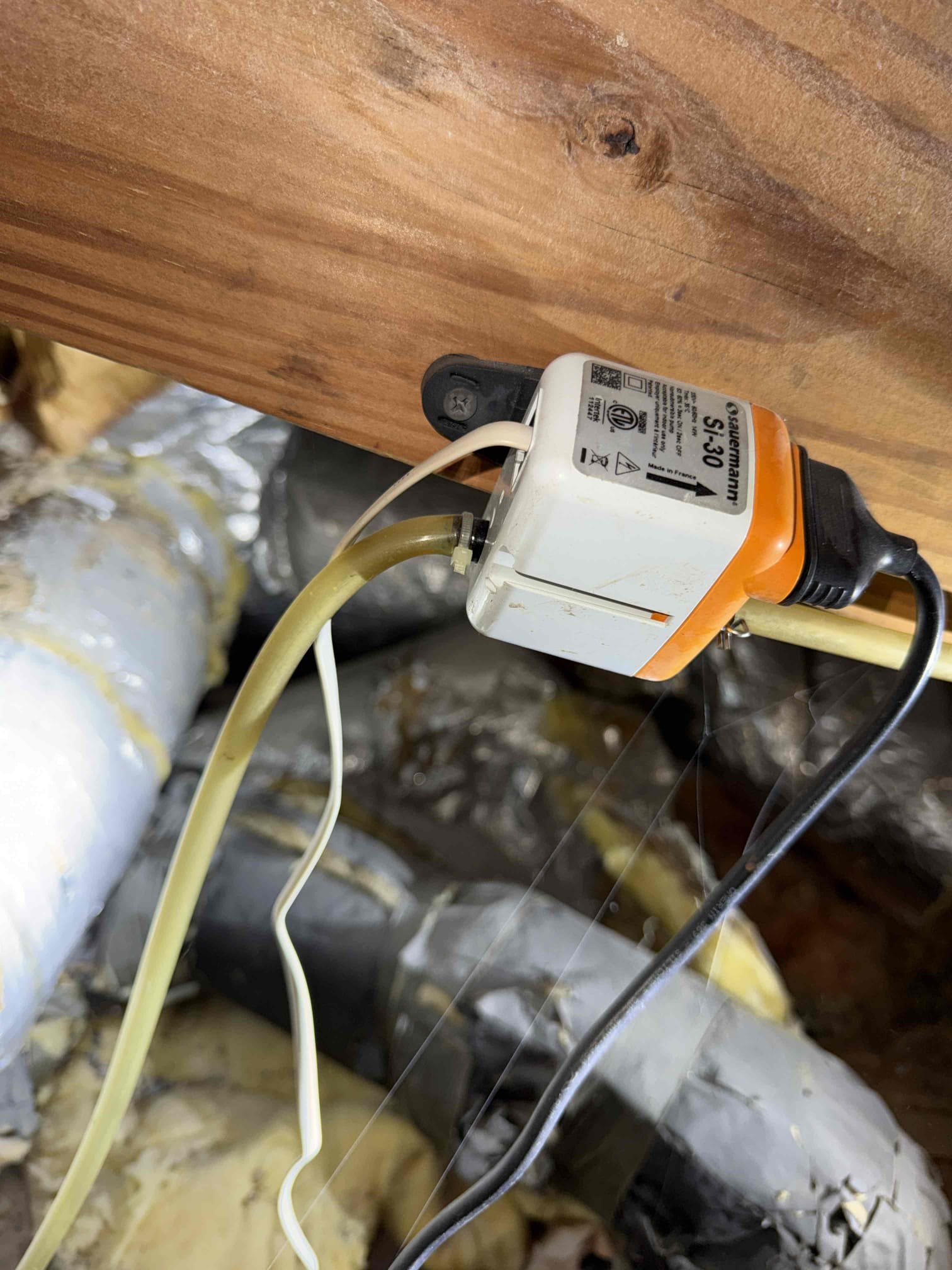 Upon my inspection, found one mini split head system condensate pump failed. Quoting to replace pump and quoting to clean all three head units as well as the condenser unit.