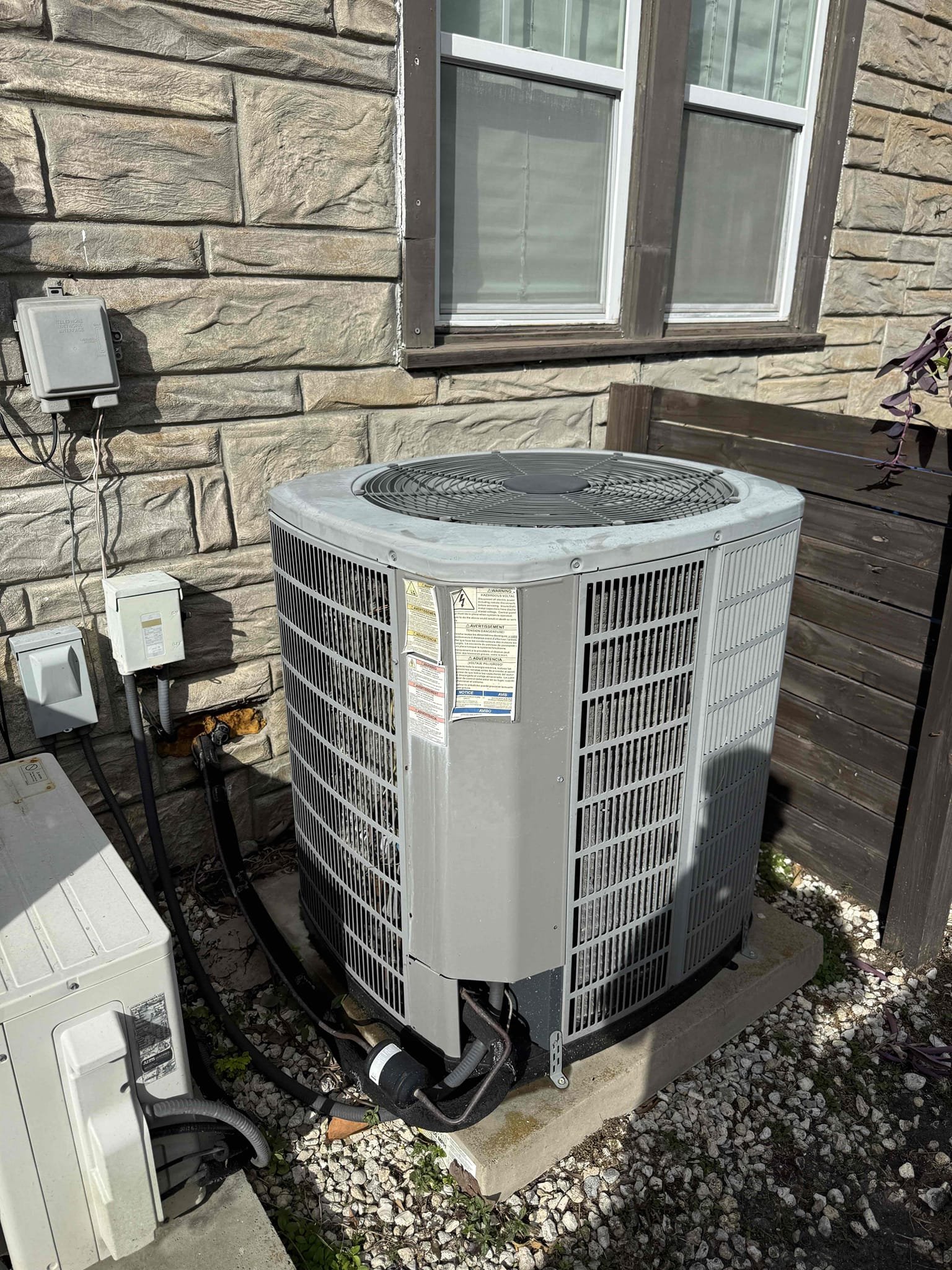 Performed Maitenence on system. Cleaned/treated drain line and primary drain pan. Cleaned condenser coils. Evaporator coils are clean. Verified safety float switch functionality. Checked amp draw on compressor. Checked amp draw on fan motor. Inspected Contactar. Made sure all connections are tight. System is cooling with a 20° temperature split at this time.

Investigated high humidity issue. 
Changed air handler variable speed fan motor setting from 400 CFM to 360 CFM. Air handler is a 3 1/2 ton condenser is a 3 ton. Home is 1400 ft.². System pressures indicate that system is slightly undercharged according to factory specs. Spoke with client about maintenance plan and checking pressures and humidity in the next six months.
Inspected duct work. Duct work looks good and sealed. 

Condenser has fault code: 
UNIT BUS FLT 2
CDA COM BUSY
- reset fault codes