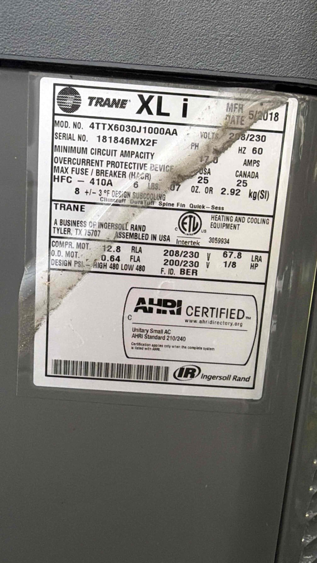 Performed Maitenence on system. Cleaned/treated drain line and primary drain pan. Cleaned condenser coils. Evaporator coils are clean. Verified safety float switch functionality. Checked amp draw on compressor. Checked amp draw on fan motor. Checked capacitor is within factory range. Inspected Contactar. Made sure all connections are tight. System is cooling with a 20° temperature split at this time.
Verified heating operations. 
Inspected duct work and recommending duct work replacement if the client would like to remove all growth in ducts. Advised client that we can try a duct sanitation but there is no guarantee that it will prevent any future growth. 