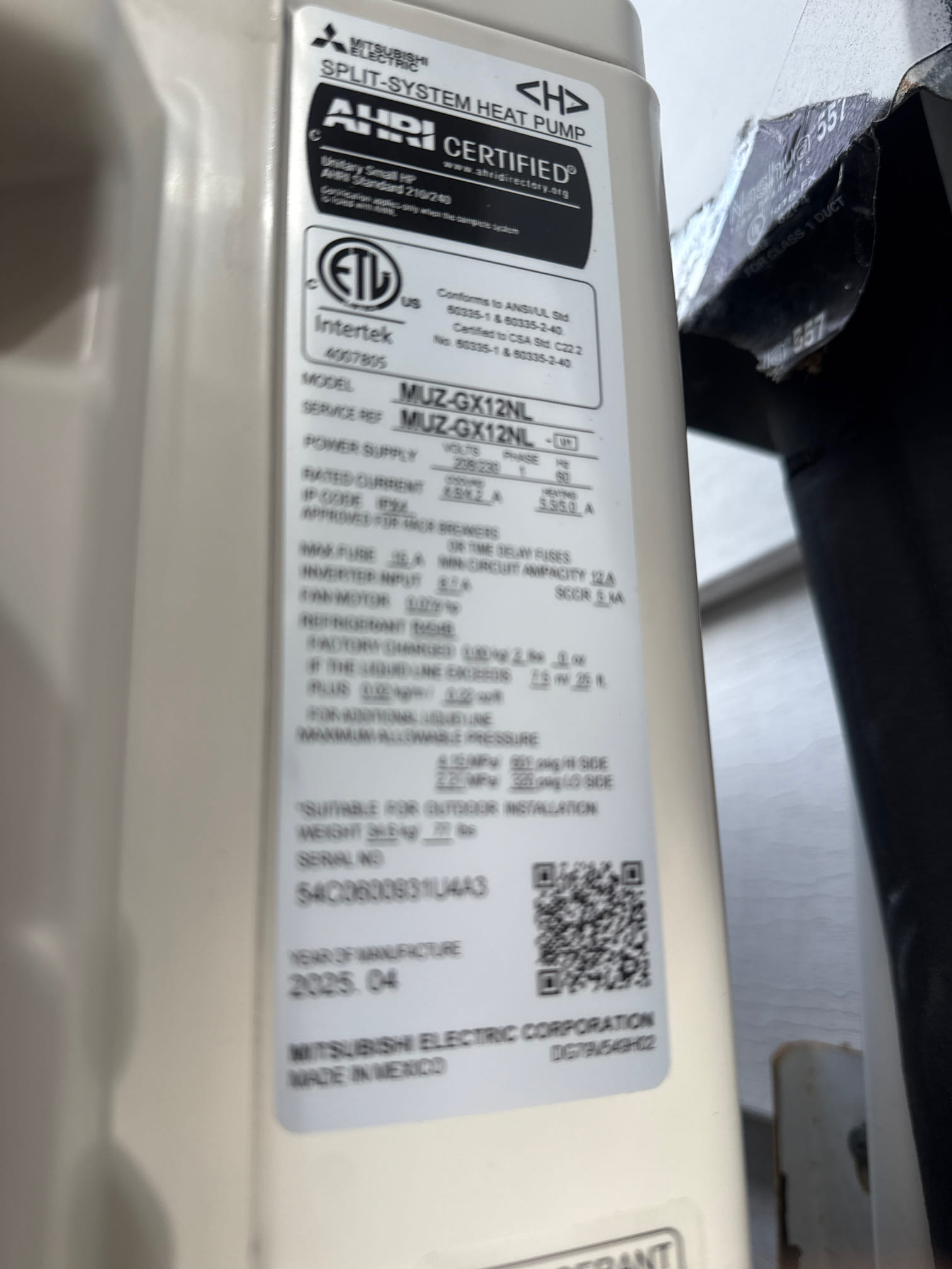 Furnish and install the following 
2 12k Mitsubishi mini splits for downstairs
*G series systems that qualify for tax credit, 25 seer*
*Green cash payment only*
Heat pump
Use existing electrical
New line sets 
New drains
Re use wall bracket for condenser
Remove existing equipment 
10 year parts warranty 
3 year labor warranty 
Tax and labor included 
