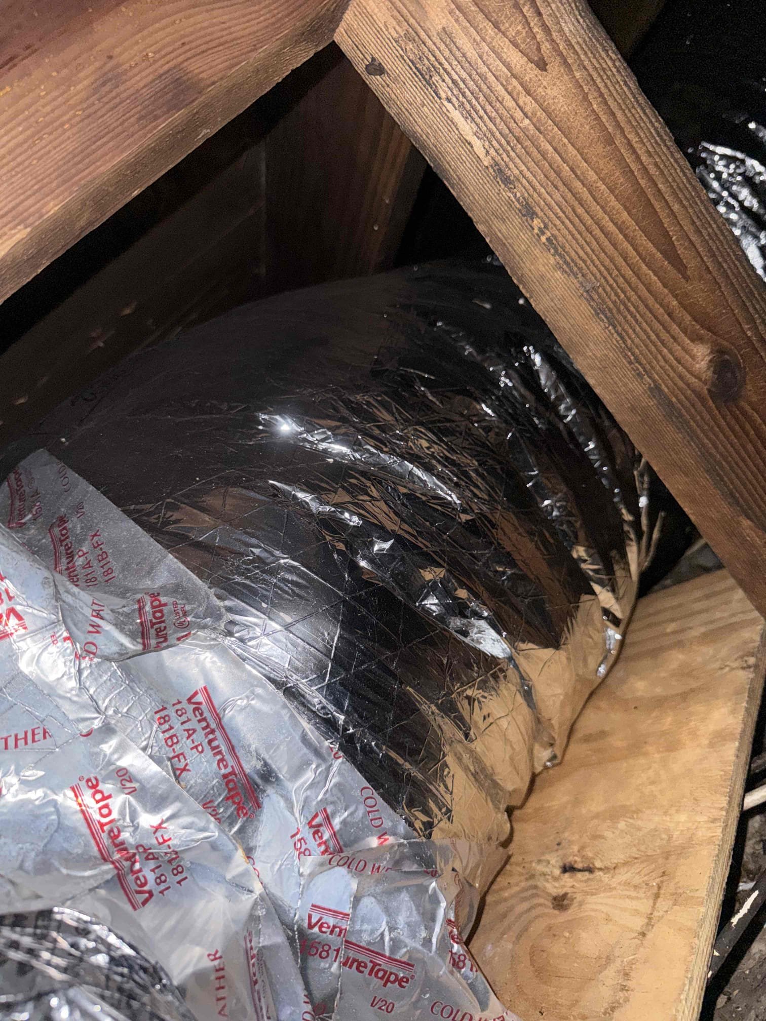 Performed inspection of ducts and unit. Unit has proper temperature split. Pressures are good and in spec. Took humidity reading and found home average was 58% where thermostat shows 70%. Duct work is good shape. Client states there was weird smell in home that started recently. Found rodent nests in attic and smells like there has been recent activity. Recommend to have pest control performed. No debris found in grills. Unit is cooling properly. 