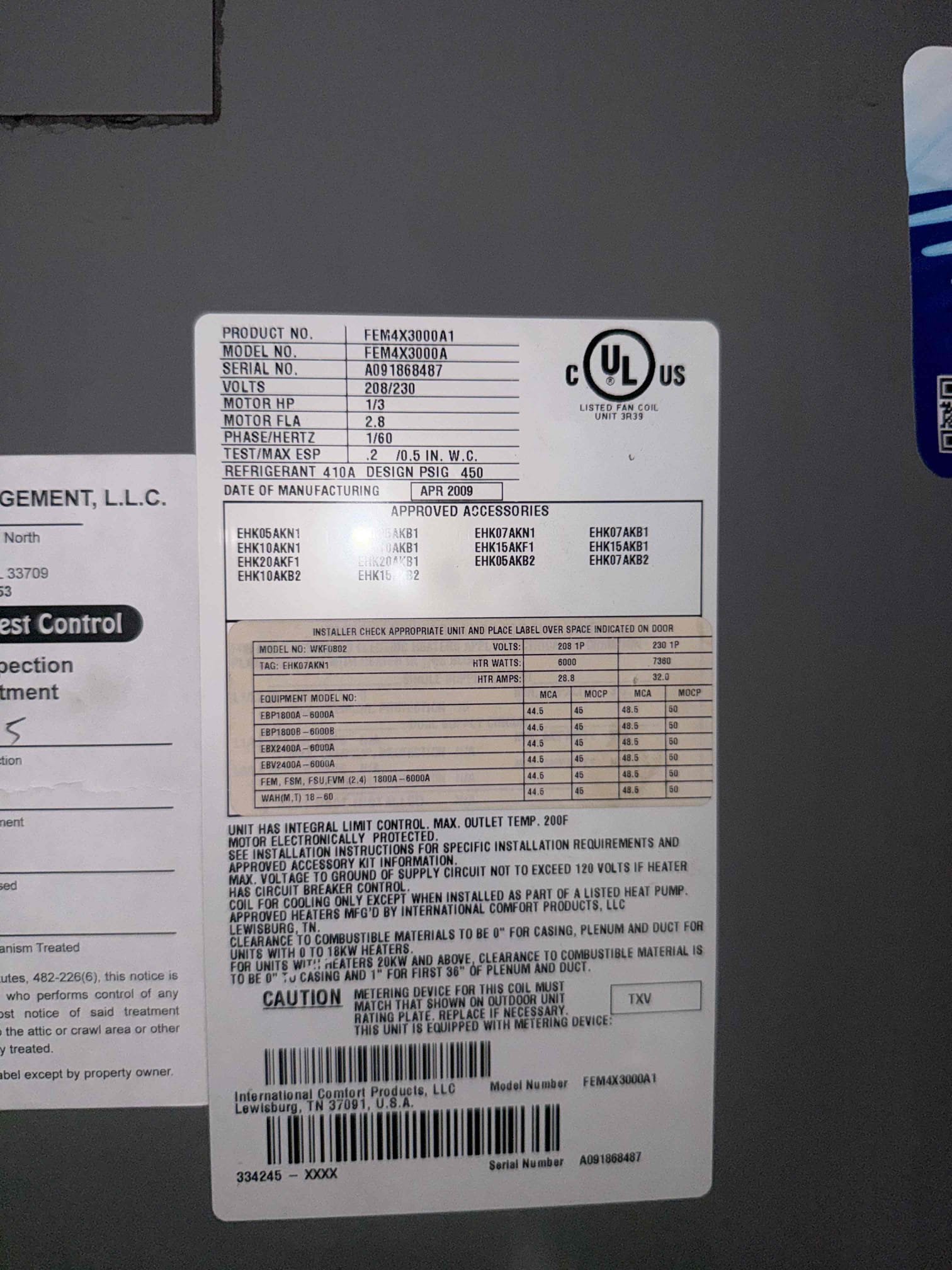 On arrival found upstairs unit not cooling due to breaker being off for condenser. Turned on power and tested. Electrical checked good. Pressures good. Temp split good. Unit is 15 years old in poor condition. Client declined any recommended repairs and will ride out existing unit as is until it fails. Units cooling. 