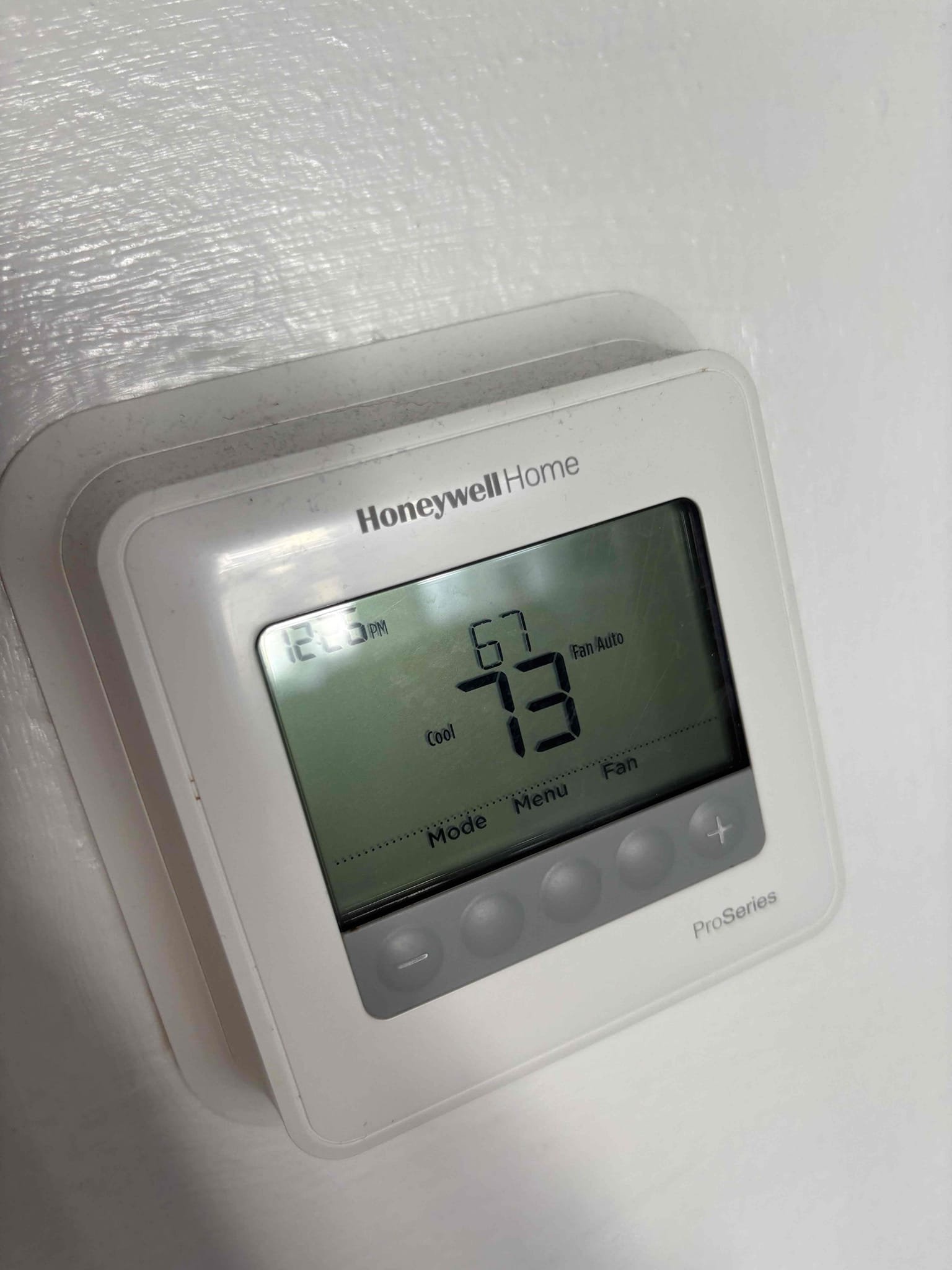 Home owner states unit was leaking at pvc joint. Found insulating to refrigerant lines lacking above problematic joint. Re insulated drain line. Verified system was draining. Drain line connection was pipe putty in and explained that we could crack drain pan when undoing connection. Will send estimate over to replace pan and re do all pvc connections. 