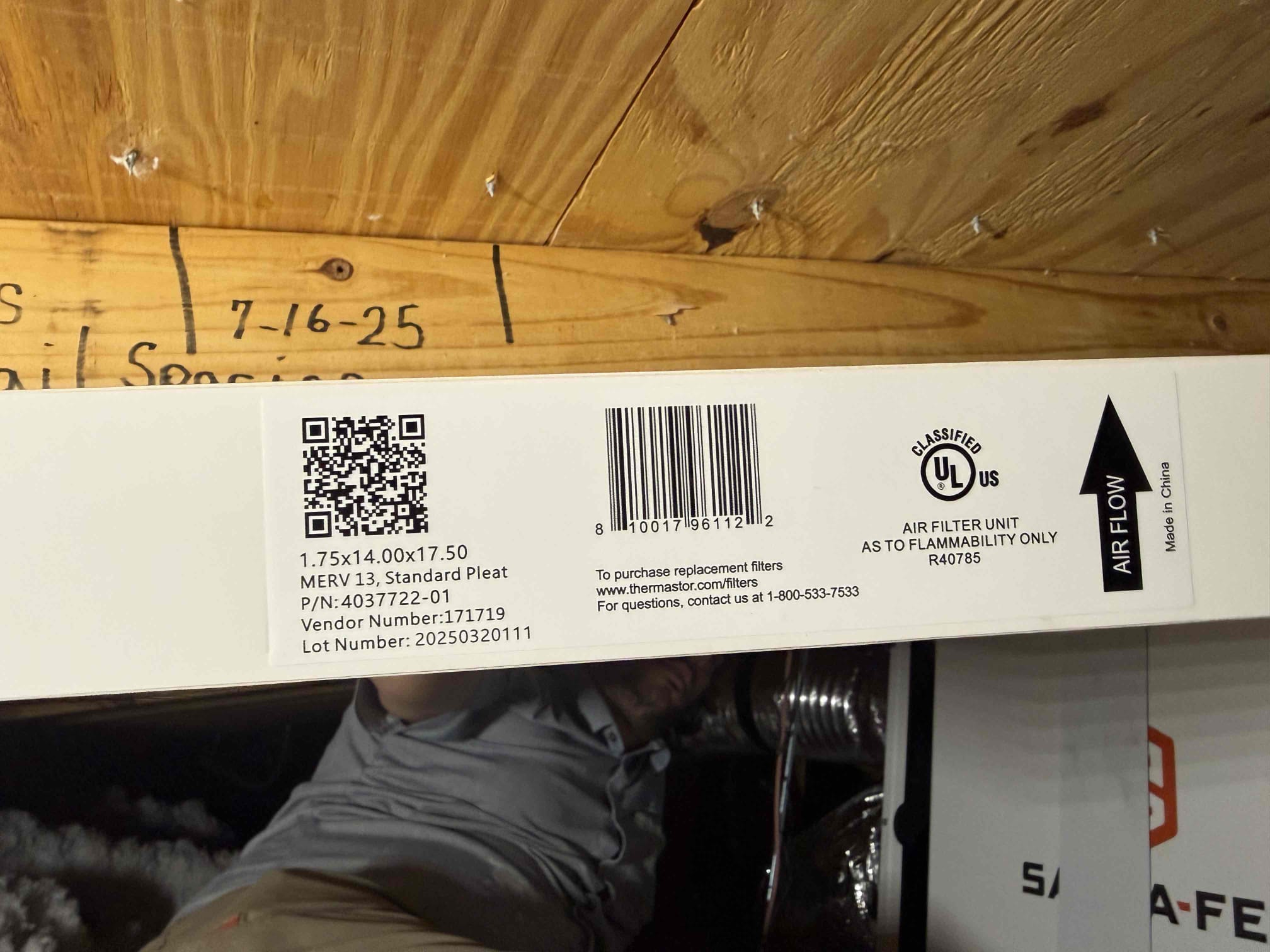 Furnish and install the following 
Santa Fe V100 ultra dehumidifier and fresh air unit
Cut in supply vents in bedrooms for upstairs and return in hallway
Connect to existing drain
Seal and strap all ducts complimentary for existing unit
Hanging kit
Aux pan
Electrical included 
Thermostat and wire 
Safety switches
Tax and labor
2 Reme Halo
6 year parts warranty 
Client responsible for cutting and sealing roof vent for unit. Air bros will supply correct boot vent. 

Reme halo additional $1000 per unit in home.