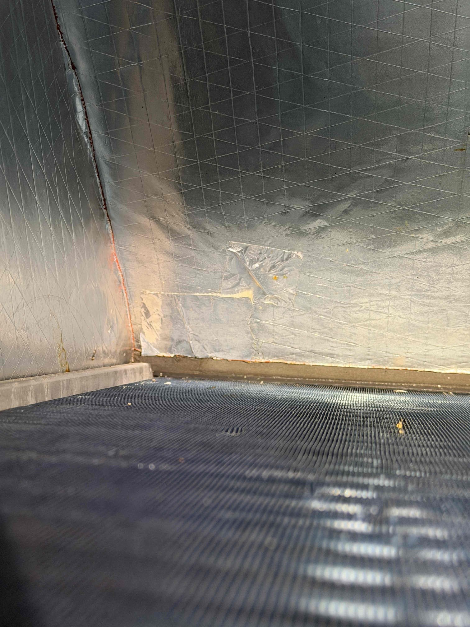 -Duct sanitation
-Air handler sanitation 
-Evaporator coil cleaning 
-Install UV system
-Install New capacitor
-EMT clamp high voltage seal tight to metal roof stands and fix connector. 