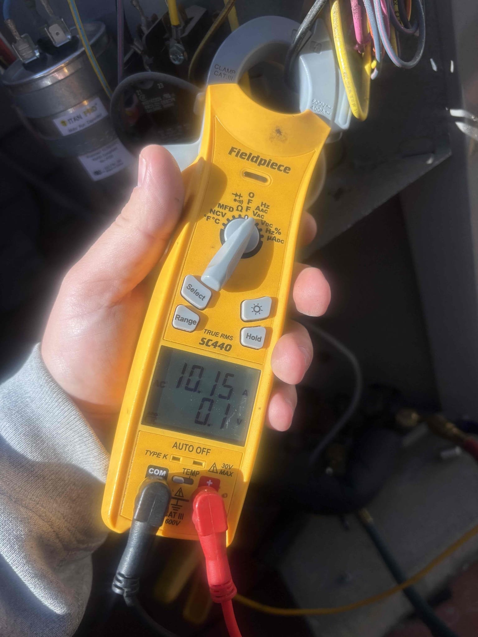 Home owners state when running heat the outdoor unit would short cycle and begin to freeze up. Stated indoor started to blow tempid air. 

Potential outdoor piston clogged 

Found system reading out of specs subcool of 10. Charged system back to specs. Will monitor if potential leak. 