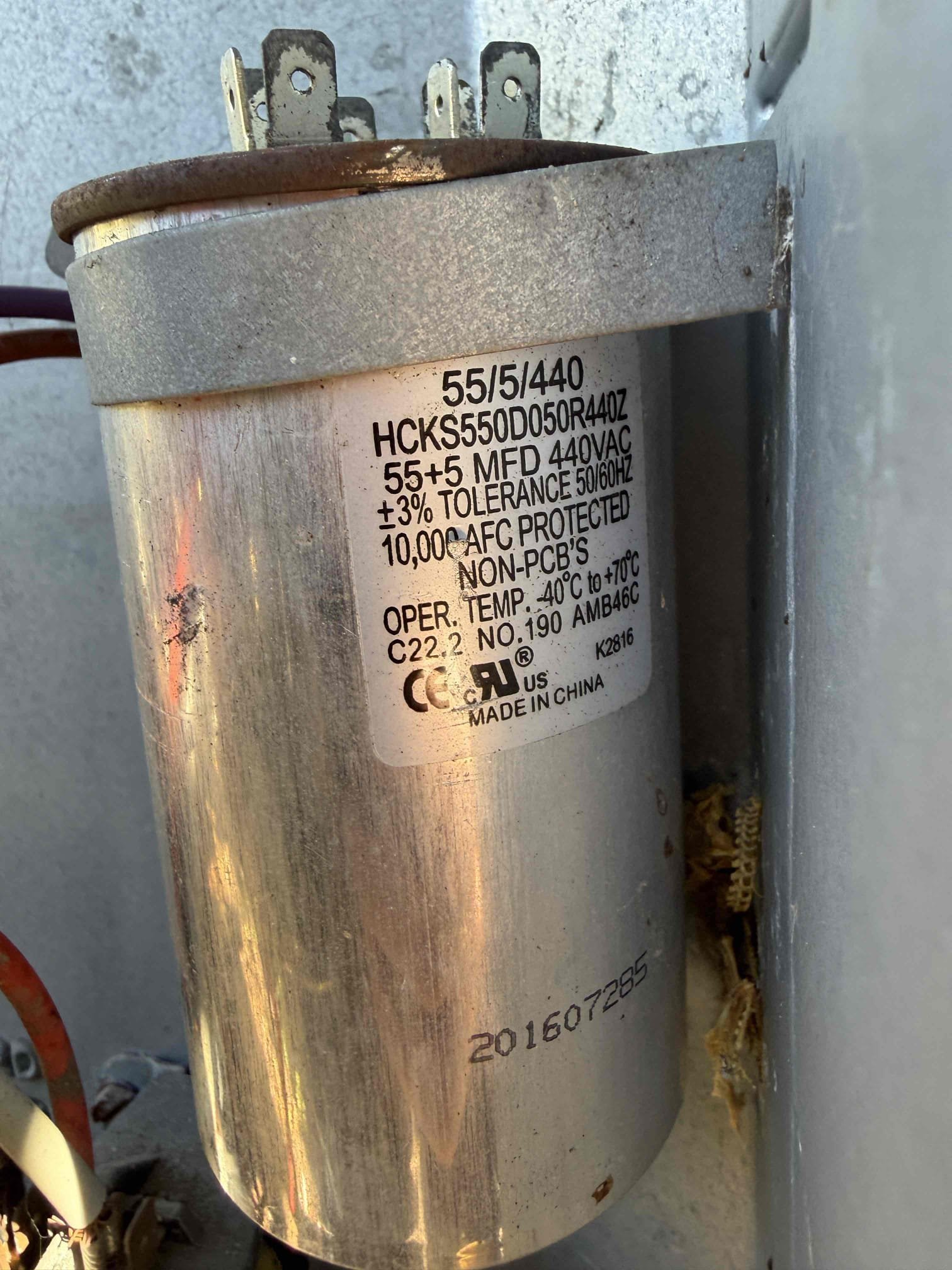 Upon my inspection, found 10kw heating kit is only pulling 20 amps and there are burnt up wires. This heating kit is no longer safe to use and will not work properly. Also found a weak capacitor on the condenser unit and smushed coils on the condenser. These are all deficiencies with the 20 year old system. 
Recommending a Maitenence plan for both systems upstairs and downstairs. Systems appear to have not been maintained properly at this time. 

** we do not recommend running the heat on this system as it is a safety hazard. 

System issues:
Bad capacitor
Bad heating kit
Condenser coils are completely smushed on the back side. 
Rusted contactar
Quote sent for bare minimum repairs. 
Quote sent for system replacement. 
