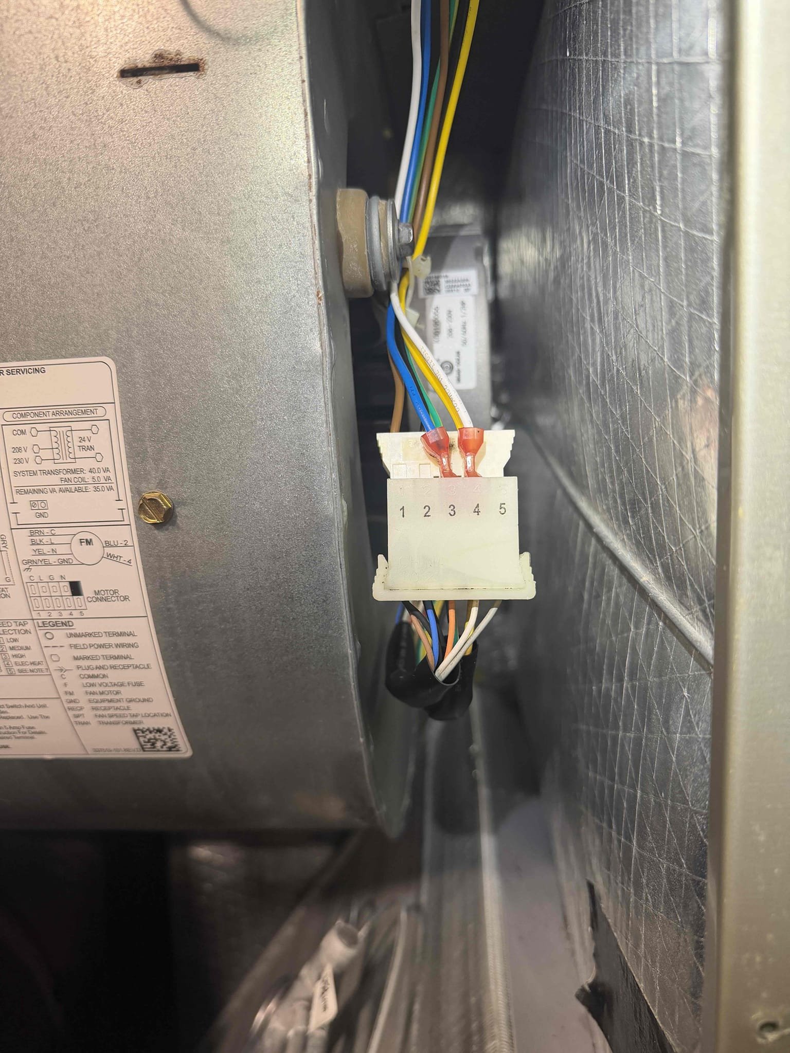 Scope of work:
- Remove blower wheel on unit#2 and deep clean/sanitize.
- Clean/Sanitize inside both air handler units.
- Installer one UV system inside air handler #1. 
Will return to install uv system in air handler #2 after a new system is installed by the home builder. 