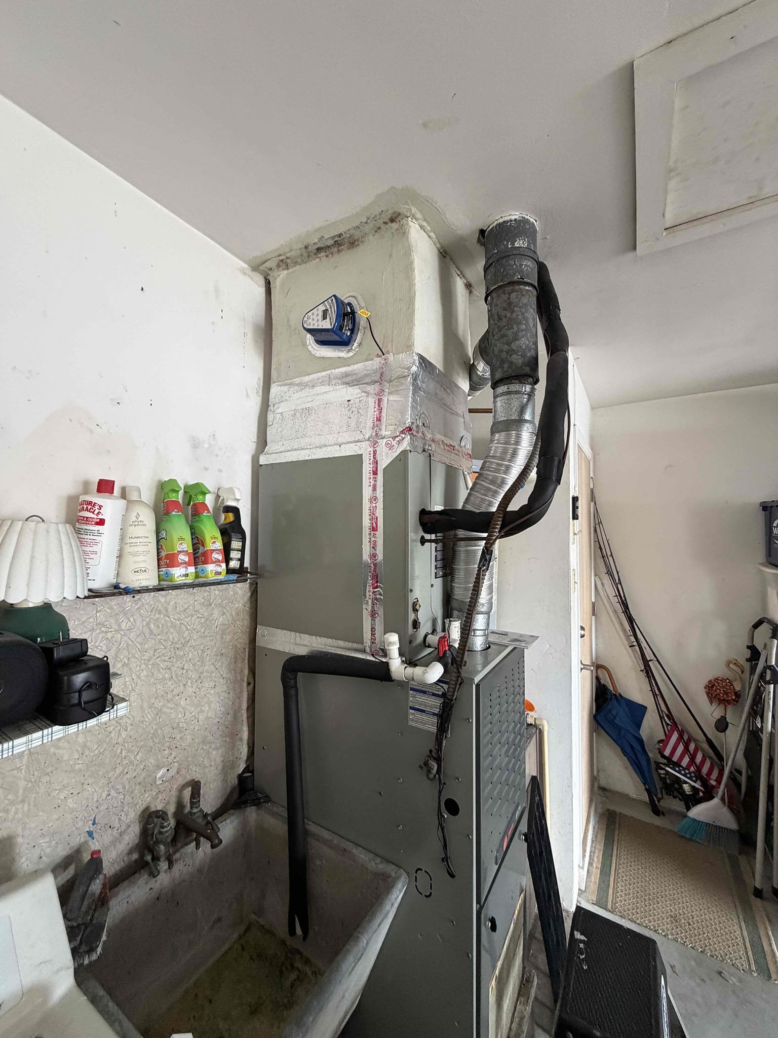 Scope of work:
- Perform Duct sanitation. 
- Install Air Purification system in supply duct. 
- Vacuum out return plenum and sanitize *Complimentary*
- install New aluminum filter back return grill for easy access to the filter. 
- complimentary mastic sealant over top of supply plenum attatched to the ceiling. 