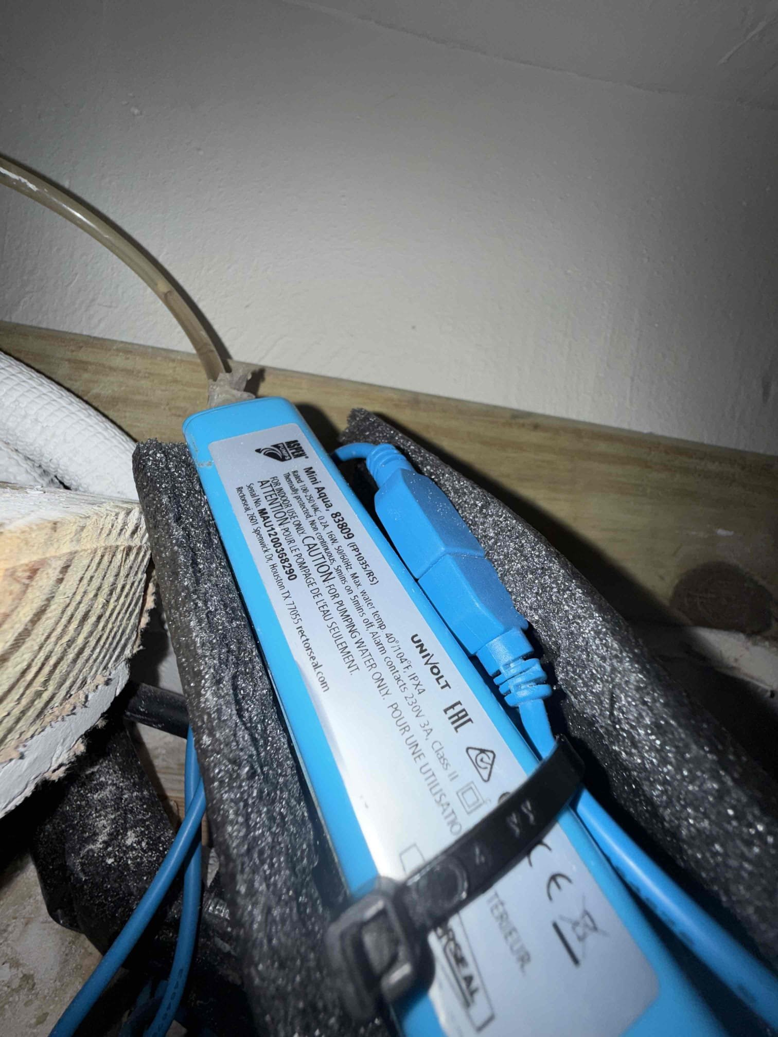 On arrival found unit not cooling due to weak condensate pump causing float to trip. Will submit estimate for condensate pump and drain replacement. Living room unit does not cooling due at this time. 