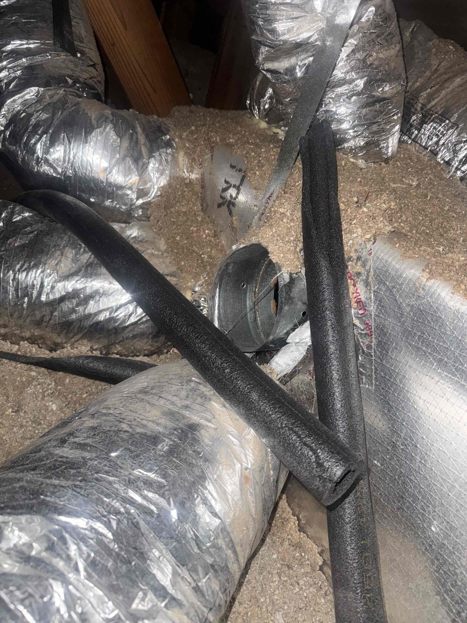 On arrival found unit not cooling due to blown fuse caused by shorted contactor. Replaced part and fuse. Start and test. Found one supply duct not connected to plenum. Connected and sealed properly. Unit cooling properly at this time. 