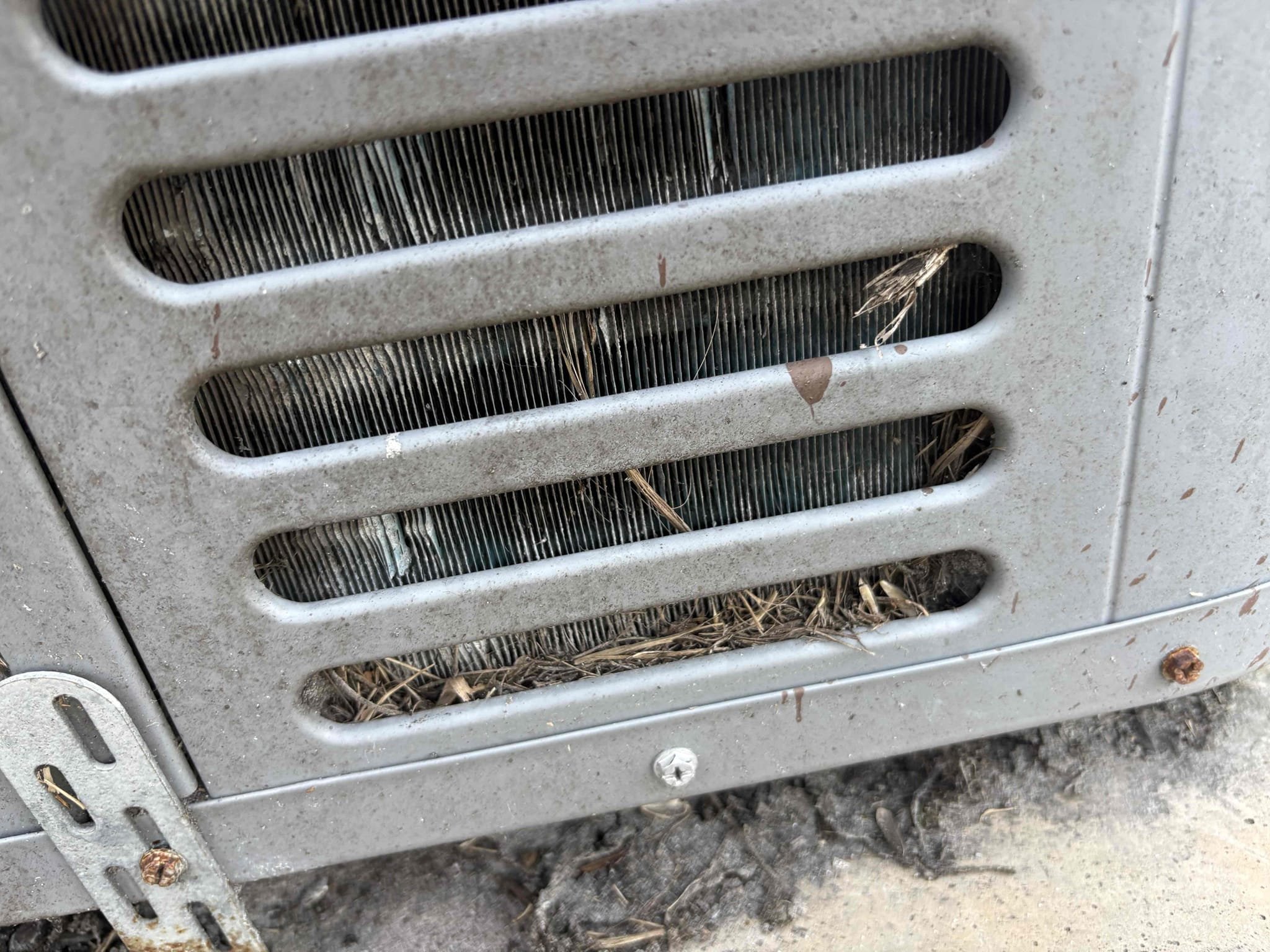 Upon arrival tenant states unit is not cooling. Found outdoor board had failed. Bypassed board and system began to run. Found thermostat shorting across heat terminal causing system to run in heat. 

Found large hole in 6” flex duct in attic (potential rodent)

Recommendations 
-outdoor contactor pitted and rusted 
-outdoor compressor capacitor reading out of specs 
-outdoor coils impacted with dirt/debris 
-no primary overflow safety on air handler (potential water damage)
-Thermosat needs to be replaced (shorted)

Went over concern with homeowner. Also went over basic maintenance with tenant (filters etc)

Would recommend adding surge protectors to avoid this issue 

Unit is currently cooling but will need to get board from supplier. Will not run in heat until thermostat replaced. 


Casey (Tenant)

860-961-8493