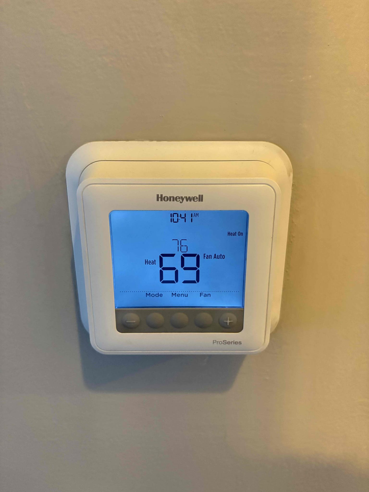 Front Draw Air Handler Located in Bathroom Closet 

Outdoor Condenser Located Top Floor to Roof Ladder Rack

Perfumed System Tuneup 

Tested Heating 

Tested Cooling 

Inspected Air Handler Coils (Light Dust)

Inspected Blower Wheel (Light Buildup)

Tested Temperature Splits 

Treated Drain Pan & Line

Wiped Down Air Handler 

Verified Thermostat Operations

Checked Filter (Recently Changed)

Inspected Outdoor Coils 

Compressor Amps 

Motor Amps

Inspected Contactor

Tested Capacitor 

Inspected Filter Drier

Cleaned Outdoor Service Panel

Tightened Connections

Outdoor High Voltage Disconnect and Pull Switch (Currently no face plate, pull switch show signs of arking and poor connections) would recommend replacing outdoor high voltage disconnect 

Unit is operating within manufacture specifications 