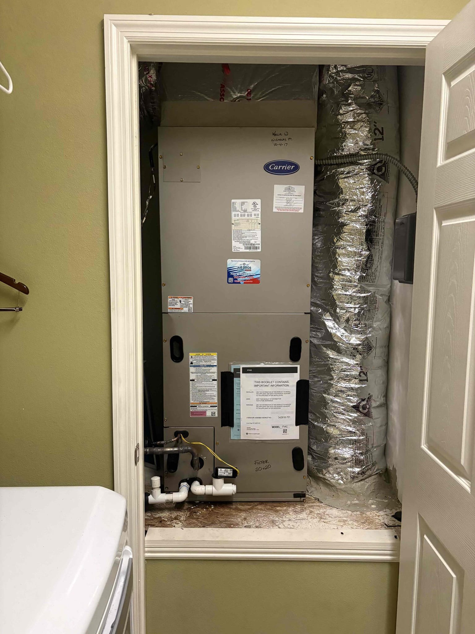 Replace warranty coil and txv 

Replaced filter drier 

Replaced schrader cores 

Charged system 

Verified system operations 