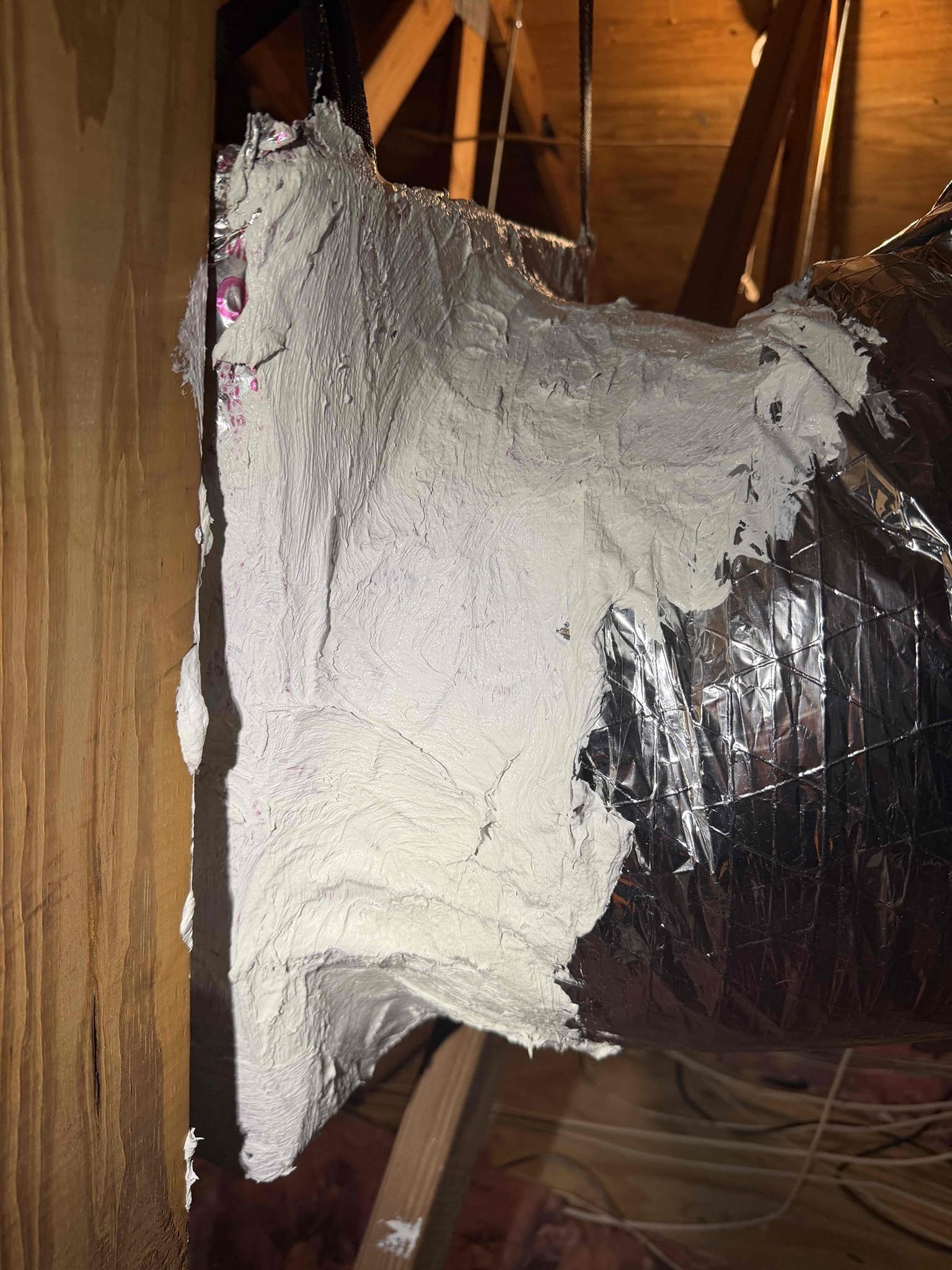 Duct sealing unit#2 ductwork
Cleaning on air handler #1
UV air treatment system #1

Scope of work:
- Mastic seal all duct work on system #2 (master bedroom). 
- Clean and sanitize Air handler #1 of all growth 
- Install UV system inside Air handler #1 