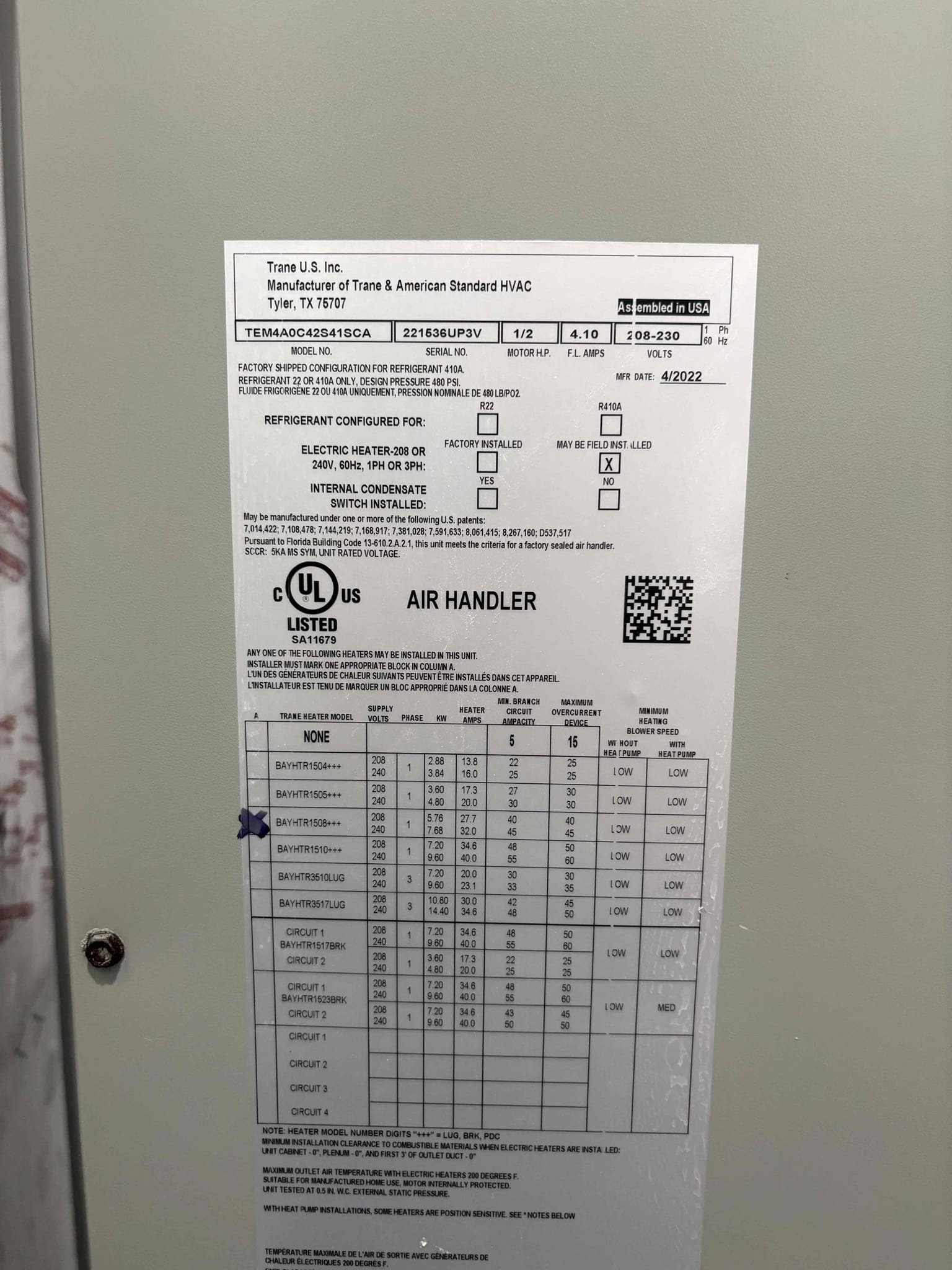 Units not operating due to clogged drain lines. Nitrogen purged drain lines, cleared drain pans, added pan tab to help with buildup, drain treatment solution. Units are currently operating within manufacture specs 

Went over options for cleanings and air purification. 