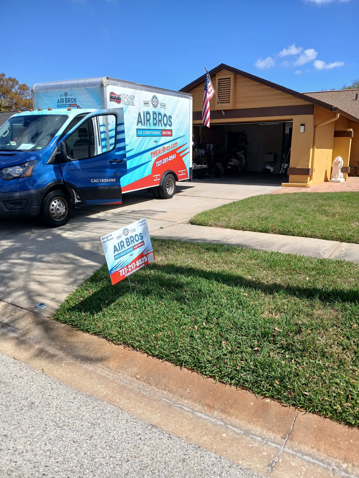 Ruud 3.5 ton heat pump
15 seer heat pump
10 year parts warranty
5 year labor warranty
-Two hurricane pads
-Tiedowns
-Strap pads to each other no cinders 
-Replace breakers as needed
-Thermostat WiFi
-Coffin box
-Seal to existing plenums 
-Safety switch
-Flush drain
-Reinsulate all exposed piping 
-Financing 0% 18months avail
-3% cash discount 