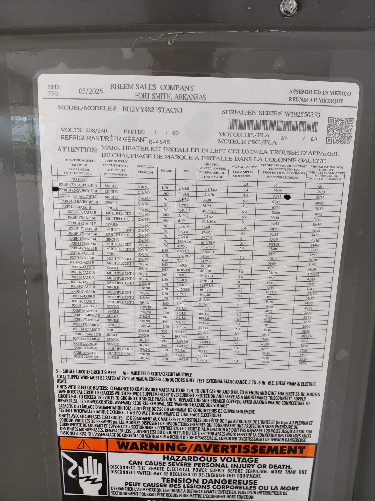 RUUD Equipment (2 Stage)
Install New Air Handler 
Install Air Handler UV System
Install New Outdoor Condenser 
New Filter Drier 
Install Thermostat (Ecobee)
Thermostat Wire Included 
Primary Float Safety Switch
Outdoor Surge Protection 
UV Rated Outdoor Insulation 
Refrigerant Locking Caps
Flush Existing Refrigerant Lines
Flush Drain Line
4” Hurricane Pad
21” Hurricane Stand 
Vibration Pads
Hurricane Tie Down Straps
Vacuum System 
Seal Supply/Return Plenums 
Remove Current Equipment
Permitting 
10 Year Parts Warranty
3 Year Labor Warranty 
100% Satisfaction 

*Complimentary outdoor corrosion protectant 