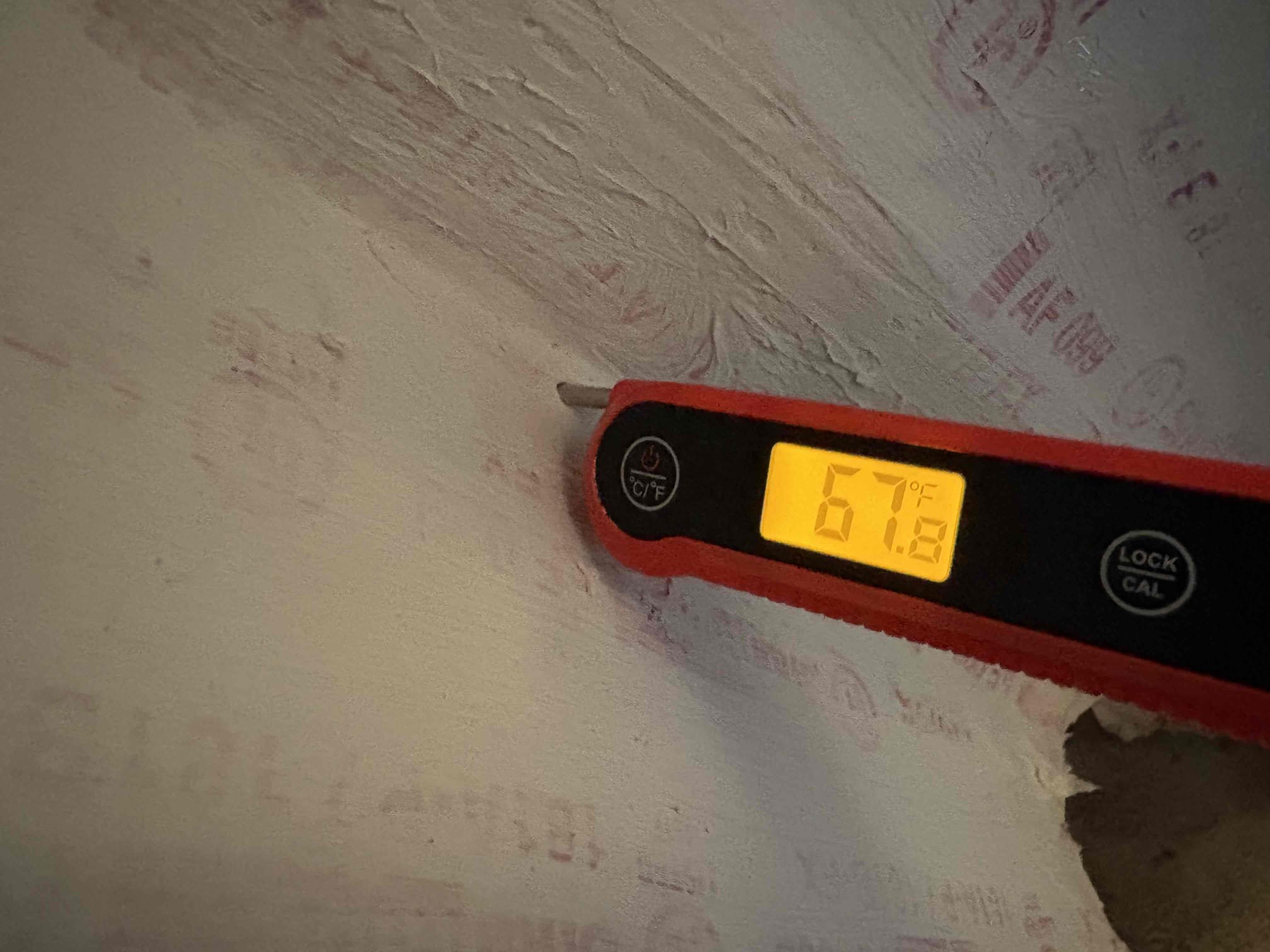 Upon arrival home owner states unit has flashing code. Code was for normal operations. When testing unit found heater kit running same time as cooling. 10° temp split. Found Thermosat wired improperly and has been running in heat since install. Re wired Thermosat and tested system operations. Unit is currently operating within manufacture specifications. 

Tested heat and cooling after repairs completed 

Air handler is too large for closet space. Door trim has to be taken down to service system. 