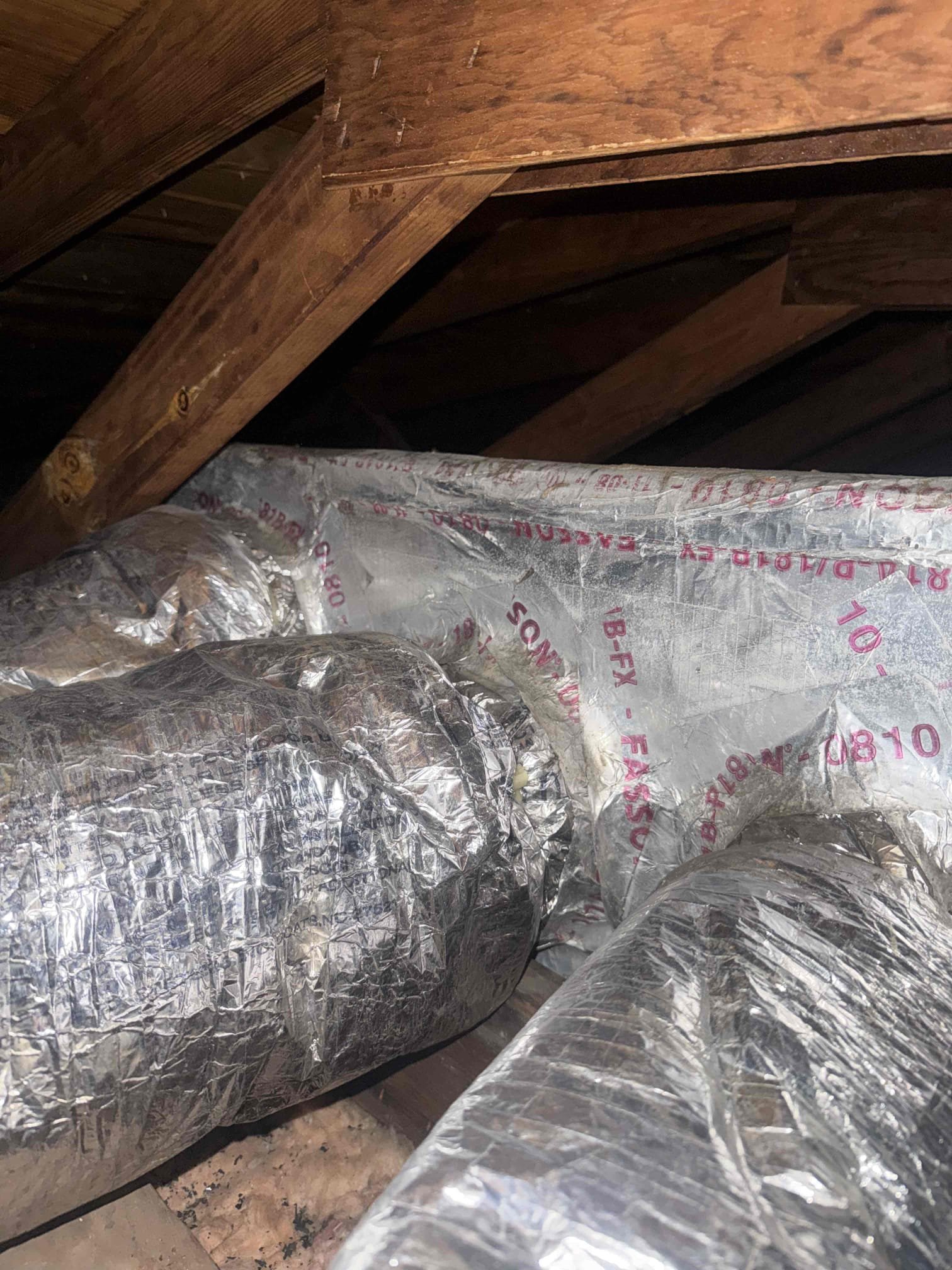 On arrival found unit to be leaking due to clogged drain. Cleared pan and drain. Added chemical to pan and pump. Performed maintenance on system. Found evap coil extremely impacted causing air flow restrictions. Fan motor bearings outside are making noise during operation. Inspected ductwork and found dust and growth. Will recommend duct cleaning service to remedy. Ductwork runs in wall chase and unable to replace. Unit is 17 years old. Client declined system replacement estimate at this time. Unit cooling to the best of its ability. Waived $95 diagnostic fee. 