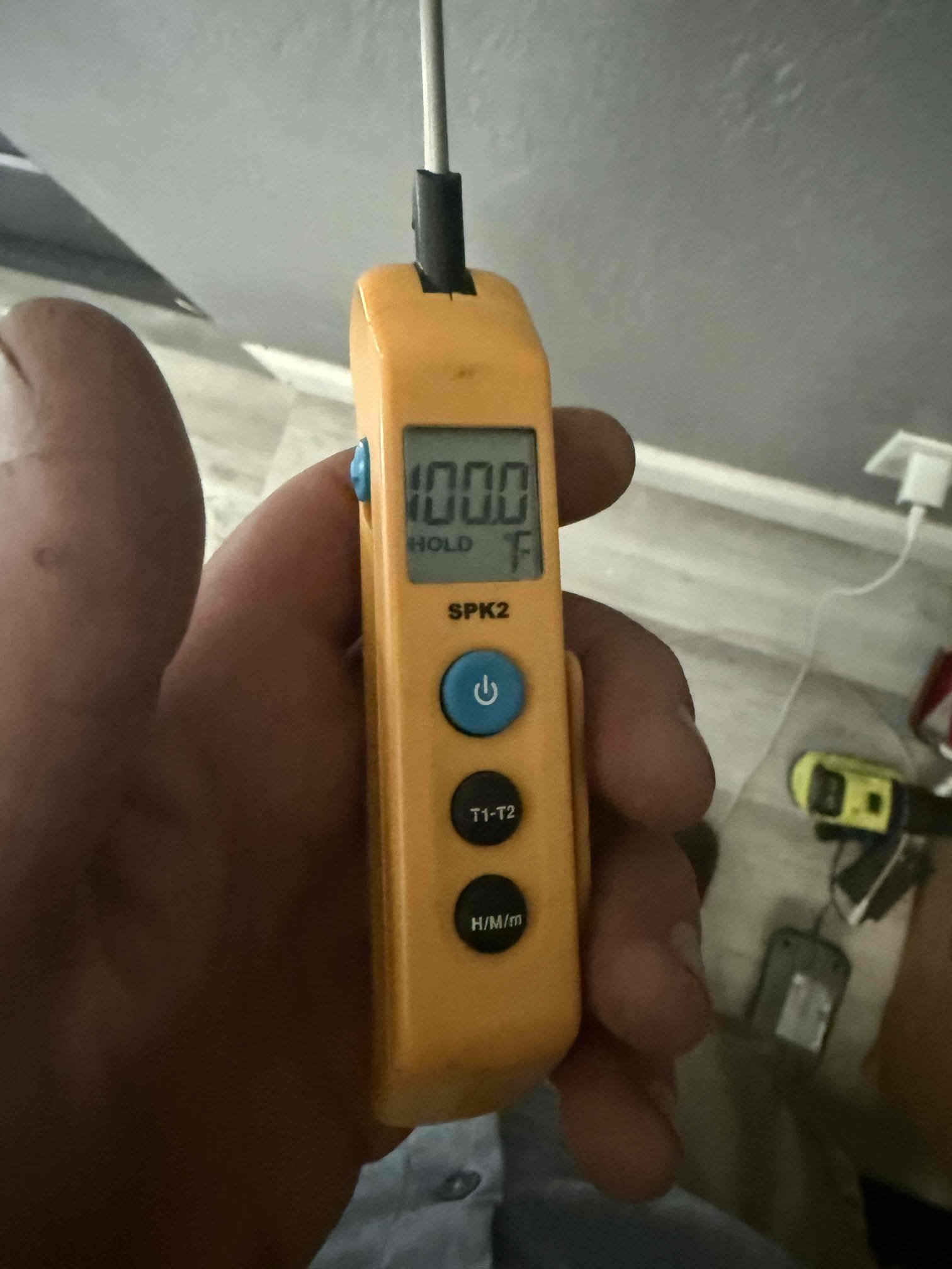 Found mini split low on refrigerant. Brand new unit less than month old. Possible low charge due to length of lineset. Told client to monitor. If problem persists then leak search will need to be performed. Unit cooling and heating properly at this time. 