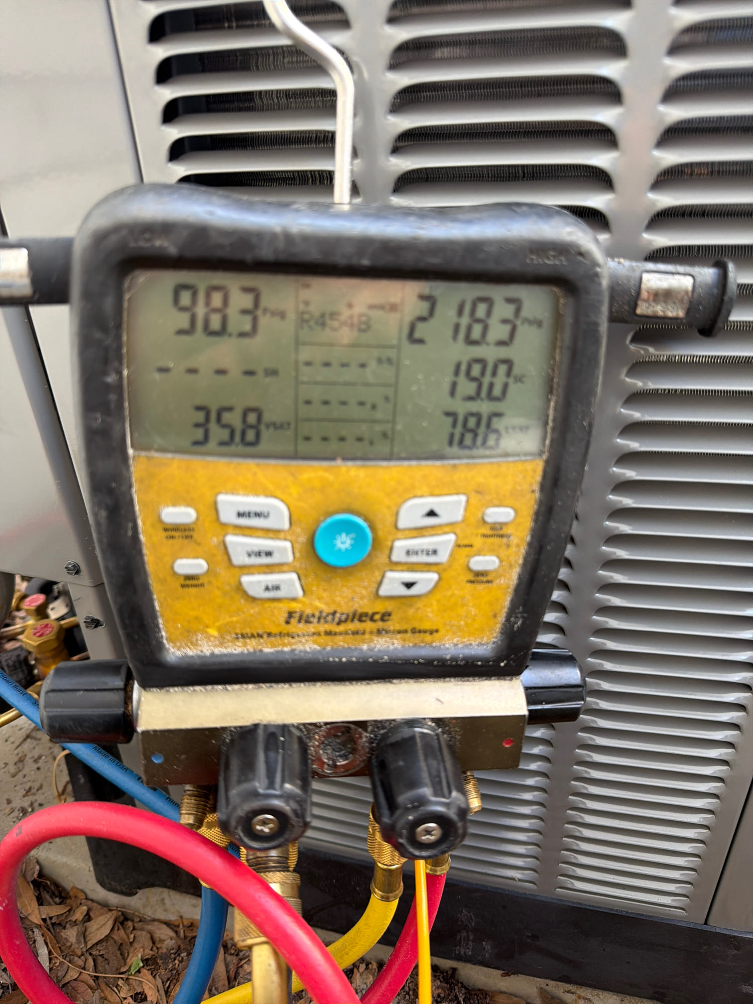 Equipment needs to be delivered to front porch
Equipment Install RUUD Equipment (2 Stage) 15 seer 
Install New Air Handler 
ReInstall Air Handler UV System that is currently on system 
Install New Outdoor Condenser 
New Filter Drier 
Install Thermostat T4 
Primary Float Safety Switch 
UV Rated Outdoor Insulation 
Refrigerant Locking Caps 
Vibration Pads 
Hurricane Tie Down Straps 
Vacuum System Seal Supply/Return Plenums 
Remove Current Equipment Permitting 
Reuse condenser pad 
Reuse all whips 
Reuse plenum 
New drain line
10 Year Parts Warranty 
3 Year Labor Warranty
100% Satisfaction 

 Re install uv kits 