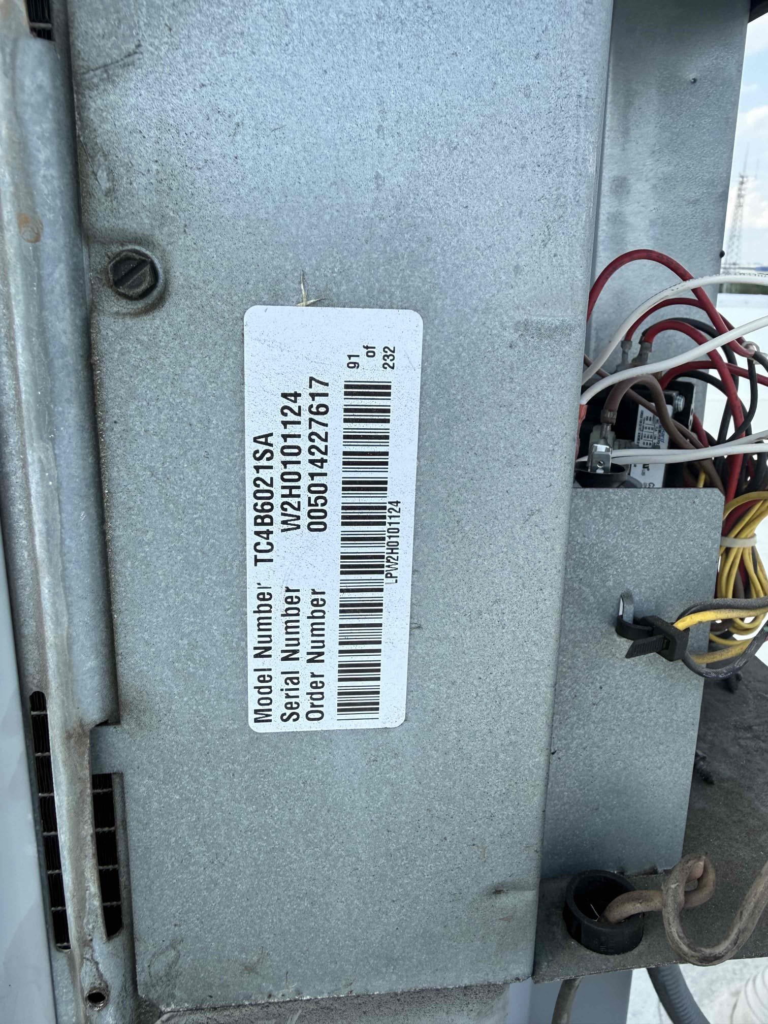 On arrival found 2 systems not cooling. Found unit 1 not cooling due to bad compressor and leak in condenser coil. Found unit 2 not cooling due to condenser breaker tripping from loose connection am burnt breaker in panel. Replaced breaker. Unit cooling. Will submit repair and replacement estimates for unit 1. 