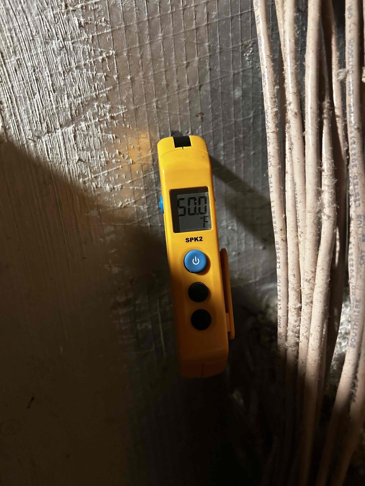 Performed a full diagnostic on all three systems (front, middle, and rear). Began by checking operating pressures and subcooling; all readings were within manufacturer specifications. Tested capacitors for each system, and all were within the proper MFD range.

Proceeded to inspect the air handlers—each system demonstrated a consistent 20°F temperature split between return and supply air, indicating proper operation. Inspected and traced the condensate drain lines; all drain lines were clear, and float switches were dry with no signs of restriction or backup.

At this time, no mechanical issues or performance deficiencies were observed in any of the systems. Findings were discussed with the owner, and they were advised to monitor the specific area of concern and report if the issue reoccurs