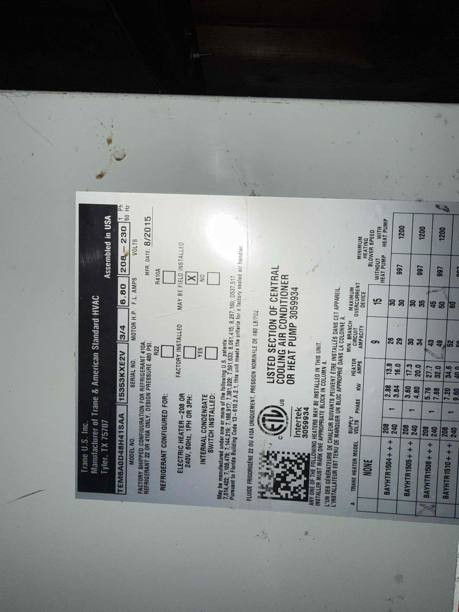 On arrival found unit not cooling due to weak capacitor. Replaced part. Start and test. Pressures good. Temp split good. Found insulation in air handler blocking coil and blower due to poor installation. Inspected ductwork and found boots and ducts not sealed properly and leaking air into attic. Will submit estimates for repairs. Unit cooling at this time. 