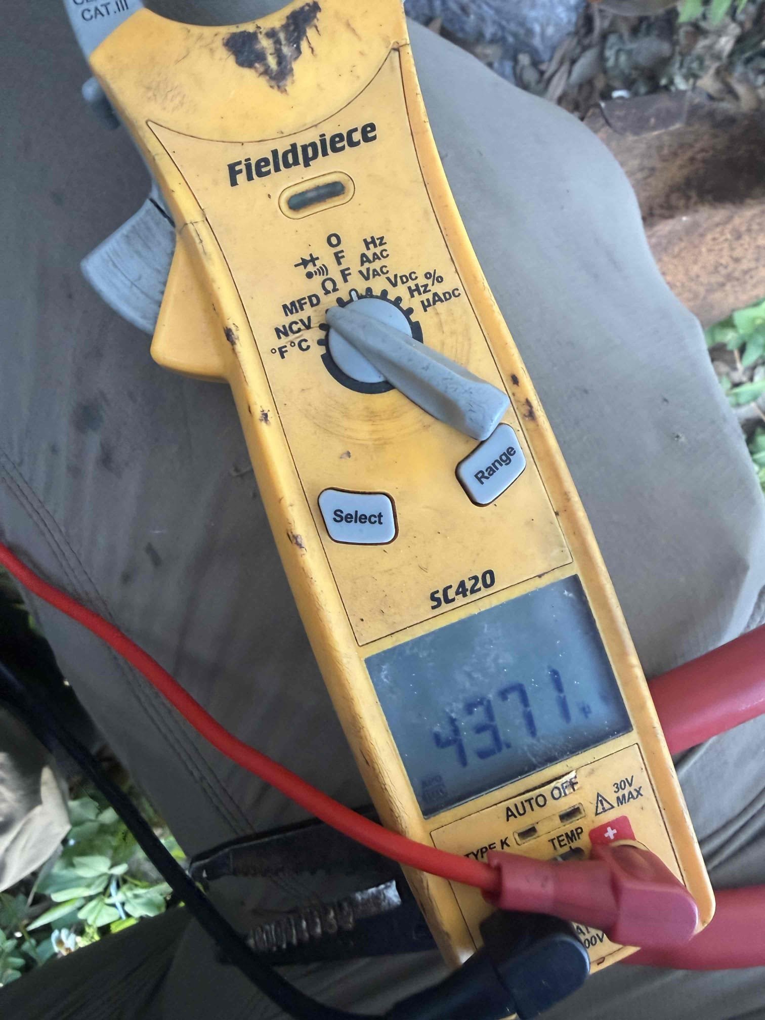 On arrival client states unit was not cooling over weekend. Pressures good. Capacitors and electrical checked good. Unit has some growth build up in drain but is draining. Blower and evap coil dirty. Recommend to clean. Temp split higher than normal due to dirty evap coil. Filter clean. Possible intermittent issue. Told client if unit stops cooling again to call immediately. Unit cooling at this time. 