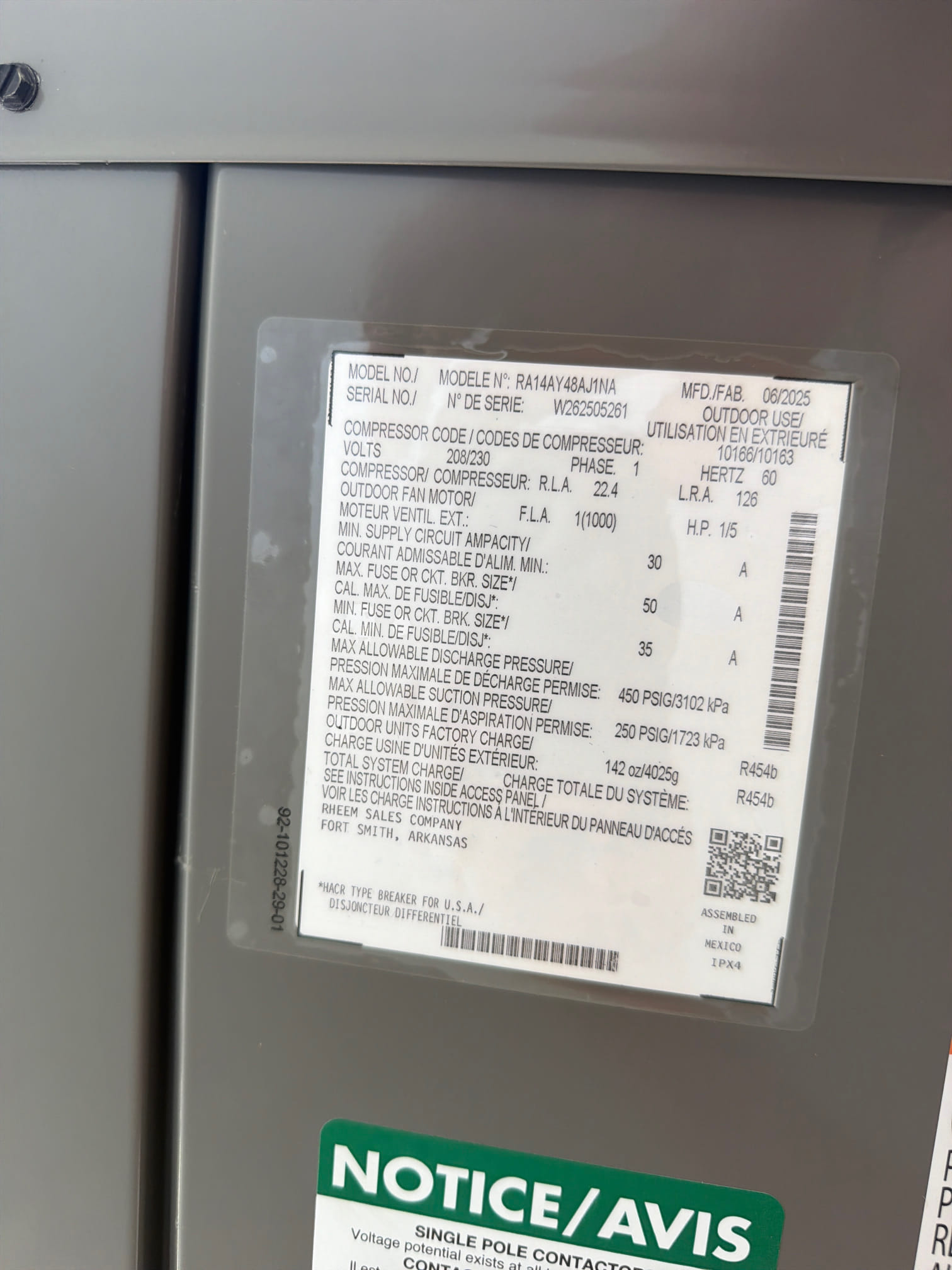 RUUD Equipment 
Install New Furnace
Install Case Coil 
Install Insulated Stand 
Install 4” Media Filter
Install Air Handler UV System
Install New Outdoor Condenser 
New Filter Drier 
Install Thermostat (Auto Changeover)
Thermostat Wire Included 
Primary Float Safety Switch
UV Rated Outdoor Insulation 
Refrigerant Locking Caps
Flush Existing Refrigerant Lines
Flush Drain Line
4” Hurricane Pad
21” Hurricane Stand 
Vibration Pads
Hurricane Tie Down Straps
Vacuum System 
Seal Supply/Return Plenums 
Remove Current Equipment
Permitting 
10 Year Parts Warranty
3 Year Labor Warranty 
100% Satisfaction 

*Complimentary duct sanitation 
*Re install air scrubber with designated transformer 