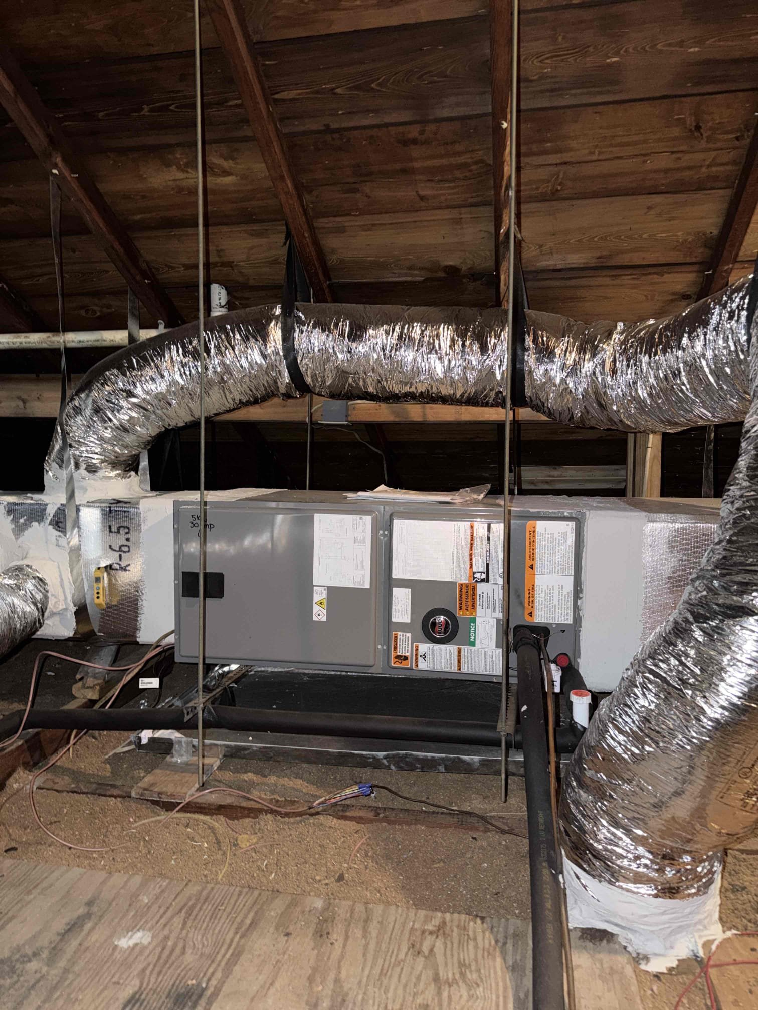 Performed Maitenence on system. Cleaned/treated drain line and primary drain pan. Cleaned condenser coils. Evaporator coils are clean. Verified safety float switch functionality. Checked amp draw on compressor. Checked amp draw on fan motor. Checked capacitor is within factory range. Inspected Contactar. Made sure all connections are tight. System is cooling with a 20° temperature split at this time.

Replaced UV light as existing UV is faulty. Replaced under full warranty. 

Client signed up for service agreement. 