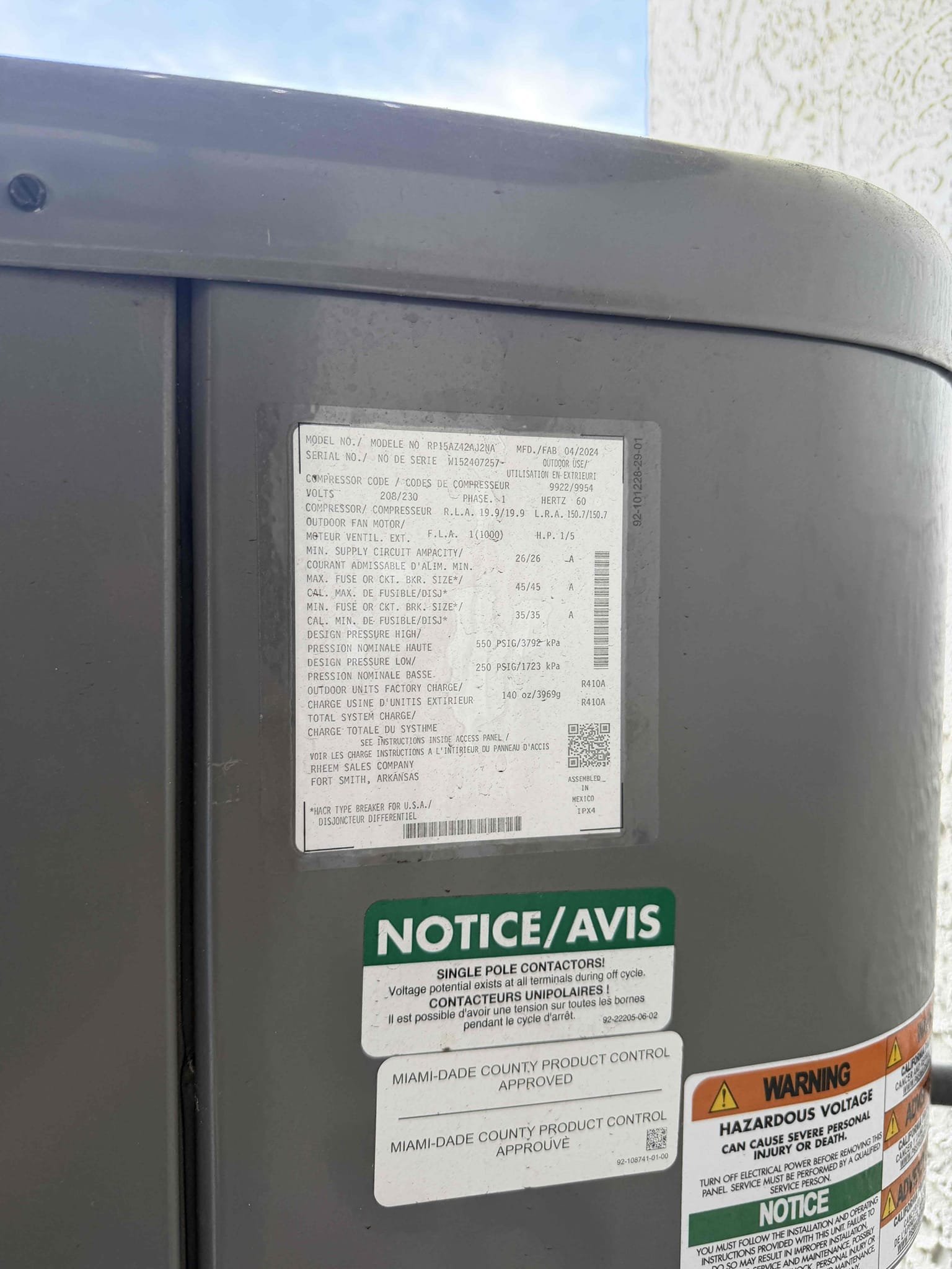 Performed Maitenence on system. Cleaned/treated drain line and primary drain pan. Cleaned and treated condensate pump. Inspected condenser coils. Evaporator coils are clean. Verified safety float switch functionality. Checked amp draw on compressor. Checked amp draw on fan motor. Checked capacitor is within factory range. Inspected Contactar. Made sure all connections are tight. System is cooling with a 20° temperature split at this time.
