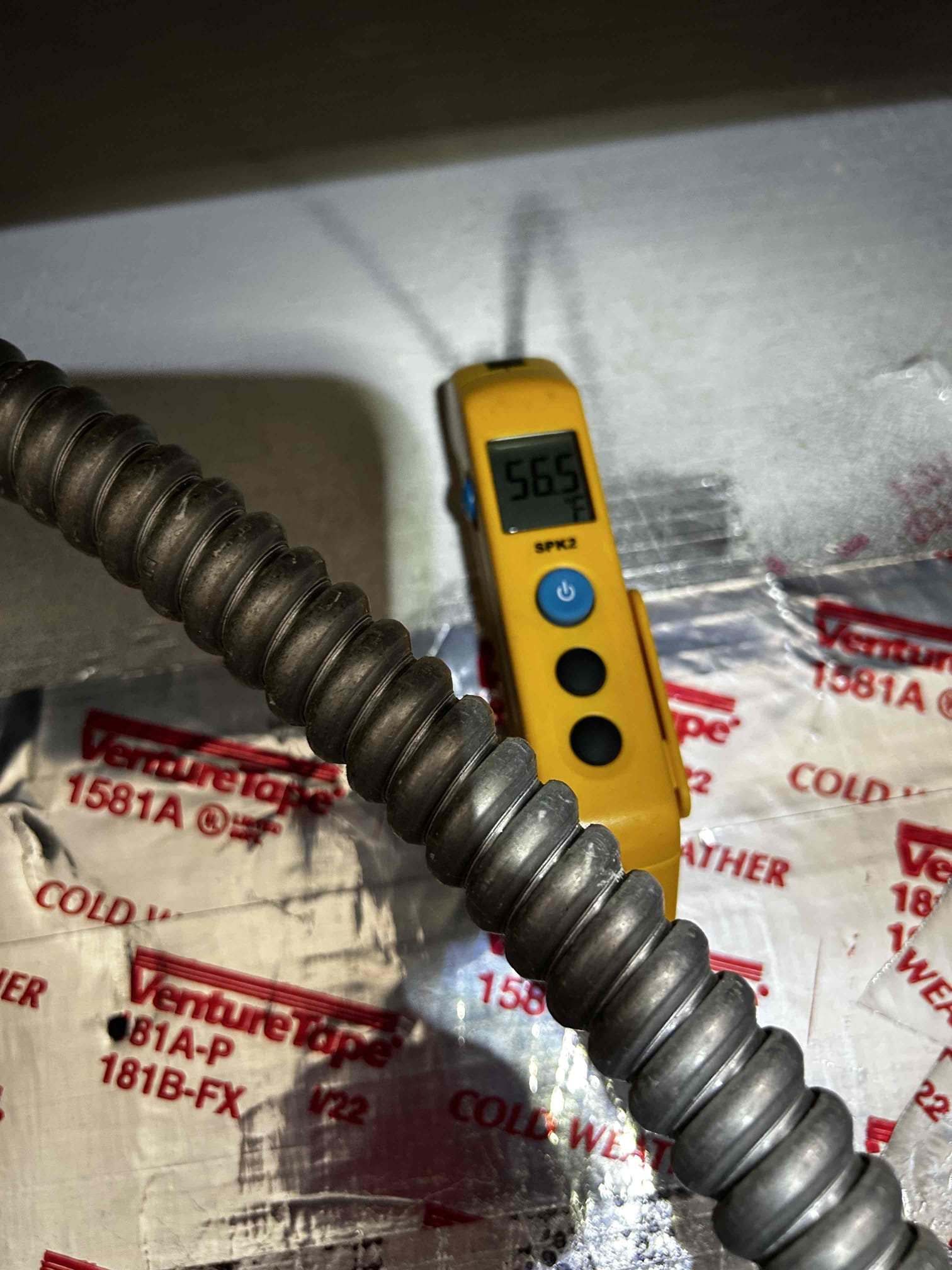 Upon arrival, Justin and Ace began by performing a full tune-up on all systems prior to diagnosing the unit that was not operating.

During inspection, all systems were found to be mechanically sound with only minor issues present. We replaced the contactor for the master bedroom unit and the capacitor for the Goodman system located in the attic serving the front upstairs area. After these repairs, all systems showed a healthy temperature split and were operating within normal ranges. There were no signs of major bacterial growth. For preventative maintenance, we recommend installing a UV system in each unit.

We then proceeded to diagnose the system that was not working. Upon inspection, the blower motor in the air handler had failed. The motor was receiving proper voltage but was not operating, confirming it was burnt out. After discussing this with the homeowner and informing them that the blower motor is not under warranty, we replaced it using a motor available on the truck.

Afte