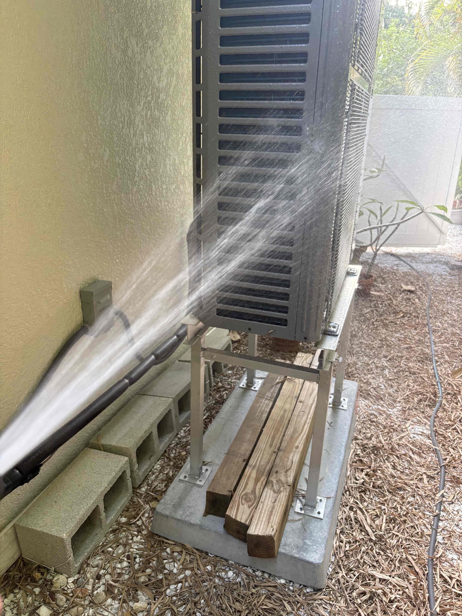 Performed tuneup on system 

Touched up install and wiring 