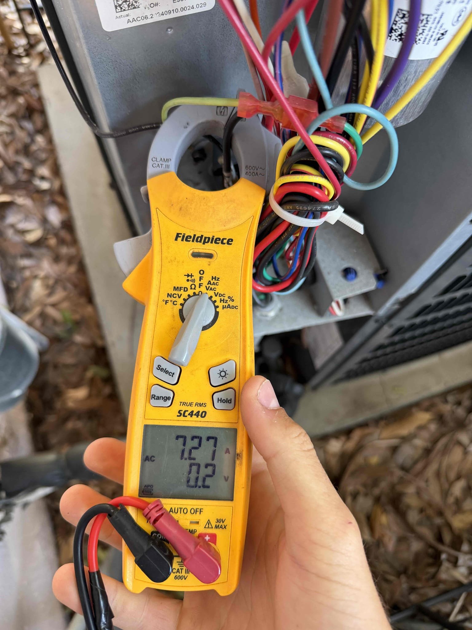 Performed Maitenence on system. Cleaned/treated drain line and primary drain pan. Cleaned condenser coils. Evaporator coils are clean. Verified safety float switch functionality. Checked amp draw on compressor. Checked amp draw on fan motor. Checked capacitor is within factory range. Inspected Contactar. Made sure all connections are tight. System is cooling with a 20° temperature split at this time.

Found two UV RGF bulbs are expired and not working. Replaced both bulbs and one ballast due to it being burnt out. Replaced 1 year bulbs with 2 year bulbs. 