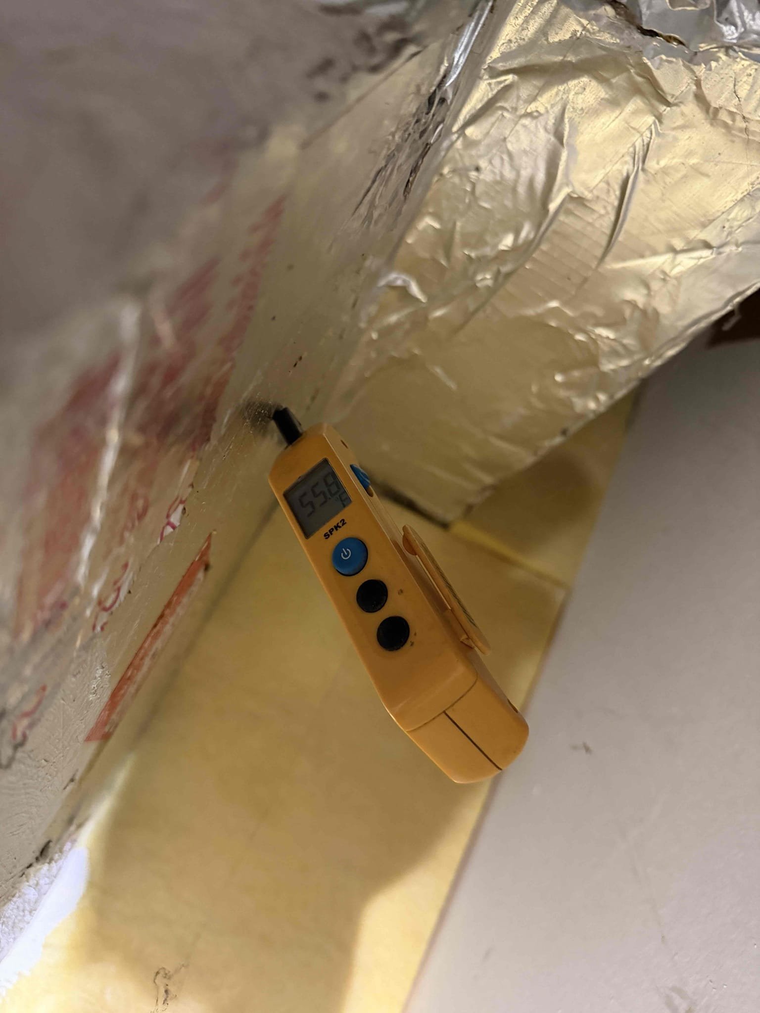 Upon my inspection, found safety float switch tripped. Performed a drain cleaning and treatment on the drain line and primary drain pan. Performed full maintenance on system for first time. Capacitor and contactor are good. Amp draws are good. Temperature split is good. Drain line is now clean and treated. System is cooling at this time.