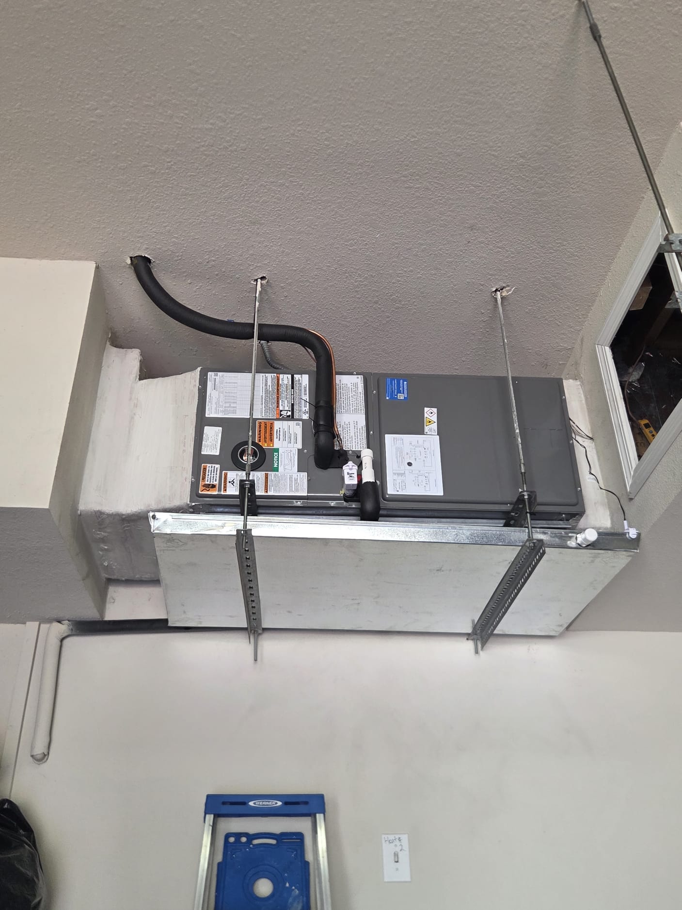RUUD Equipment (INVERTER)
Install New Air Handler 
Install Air Handler UV System
Install New Outdoor Condenser 
New Filter Drier 
Install Thermostat (RUUD Smart)
Thermostat Wire Included 
Primary Float Safety Switch
Secondary Float Safety Switch 
Install Horizontal Drain Pan
Outdoor Surge Protection 
UV Rated Outdoor Insulation 
Refrigerant Locking Caps
Flush Existing Refrigerant Lines
Flush Drain Line
21” Hurricane Stand 
Vibration Pads
Hurricane Tie Down Straps
Vacuum System 
Seal Supply/Return Plenums 
Remove Current Equipment
Permitting 
10 Year Parts Warranty
4 Year Labor Warranty 
100% Satisfaction 

*Duct sanitation complimentary (470$ value)
*Install designated reme halo transformer (345$ value)