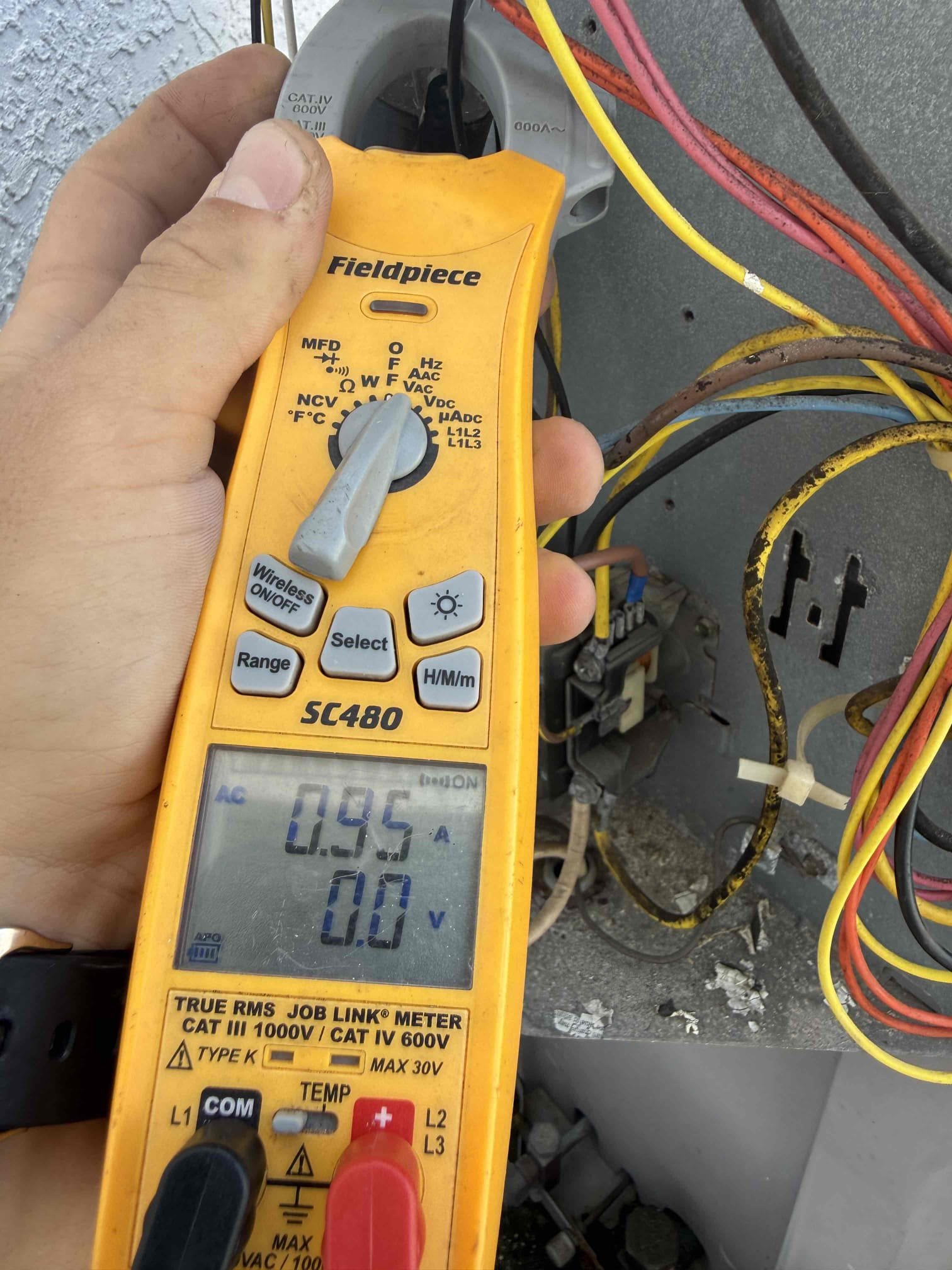 Reason for call:
No cool 

Equipment:
2001 carrier 2.5 t heat pump 
Vertical on third floor 
Condenser on raised pad Outback 

Summary:
On arrival found fan motor not running in condenser. Found dead cap. Replaced cap operation was restored to equipment. Unit is in fair condition for 25 years old. It is definitely showing it age with dirty and corroded coils. And rusted filter drier. Dirty blower assembly. 
Client asked for estimates on new equipment. 
She is waiting to finish up her current synchrony payments before replacing system. System it cooling now. 
