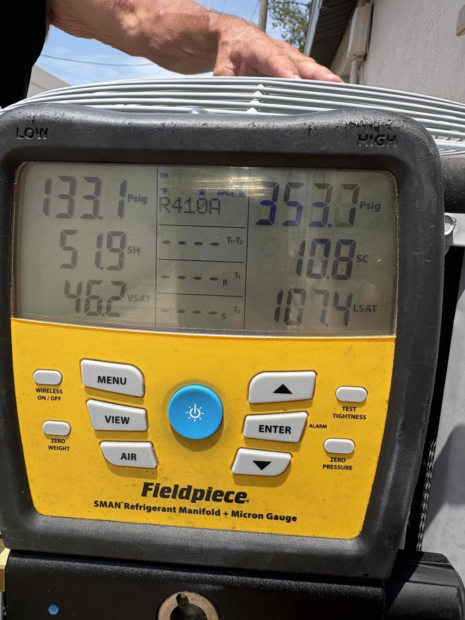 Charge system back to factory specifications 