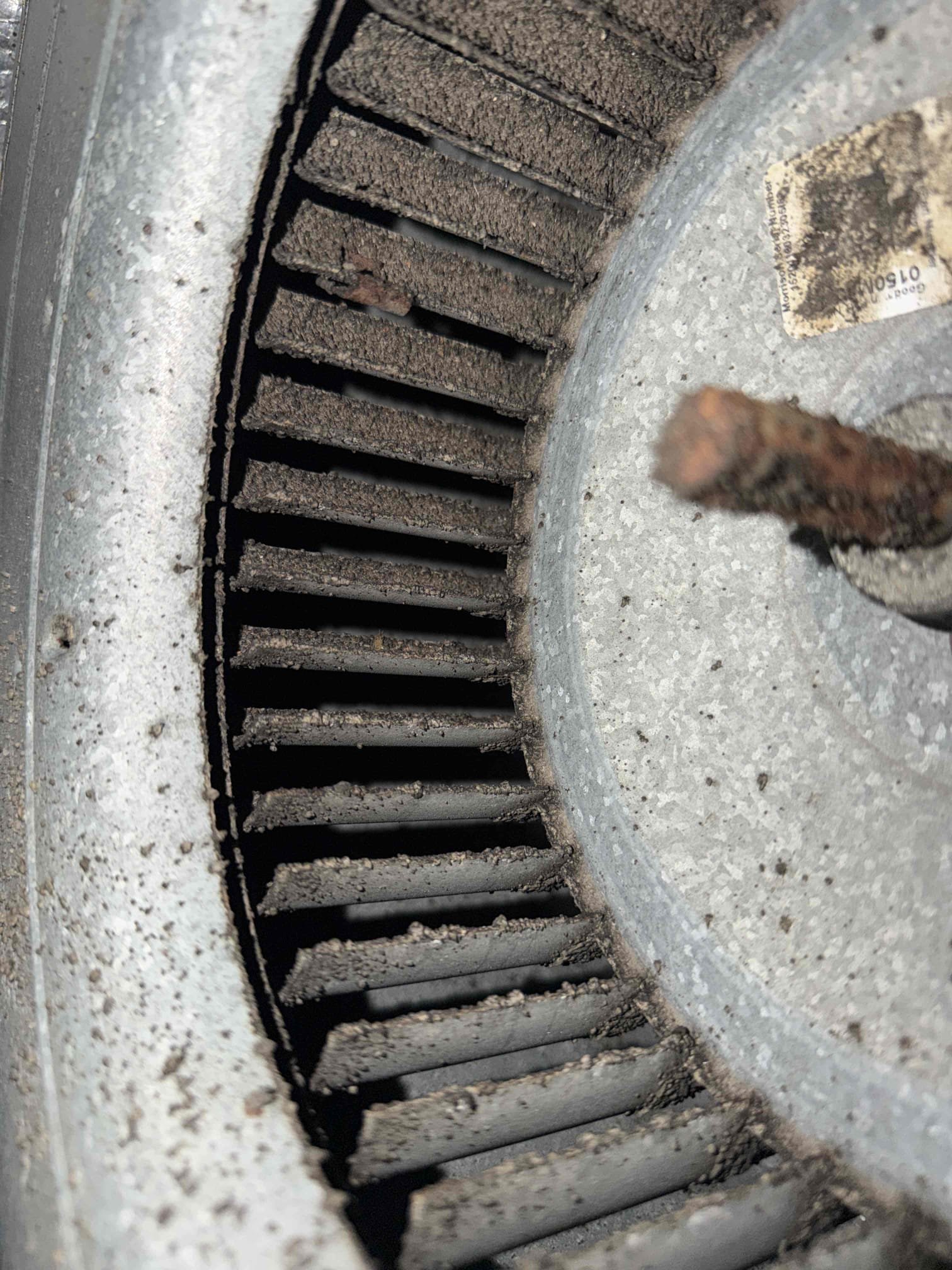 Performed Maitenence on system. Cleaned/treated drain line and primary drain pan. Cleaned condenser coils. Evaporator coils are clean. Verified safety float switch functionality. Checked amp draw on compressor. Checked amp draw on fan motor. Checked capacitor is not within factory range. Recommended replacing capacitor but client will wait till it fails. Inspected Contactar and found it is buzzing slightly. Made sure all connections are tight. System is cooling with a 20° temperature split at this time.

System is older and air handler is condensating into the secondary pan. Let client know and if it becomes a problem we will diagnose what is causing it. Likely due to old age and poor connections to the duct work. 