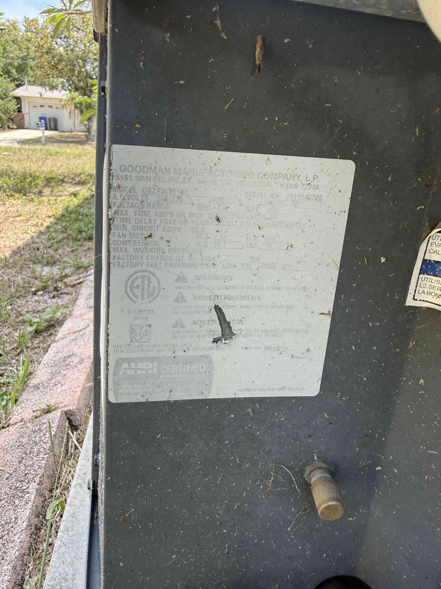 Reason for call:
Water leak 

Equipment:
2015 Goodman 
Horizontal in garage 
Condenser right of home 

Summary:
Found water leak coming from water heater supply pipe. Homeowners will need to contact a plumber. Inspected ac unit while I was here to find pressures slightly low. And a dirty blower assembly. Recommended these repairs to client. They are only focused on the water leak today and do not want to proceed with a repair. 