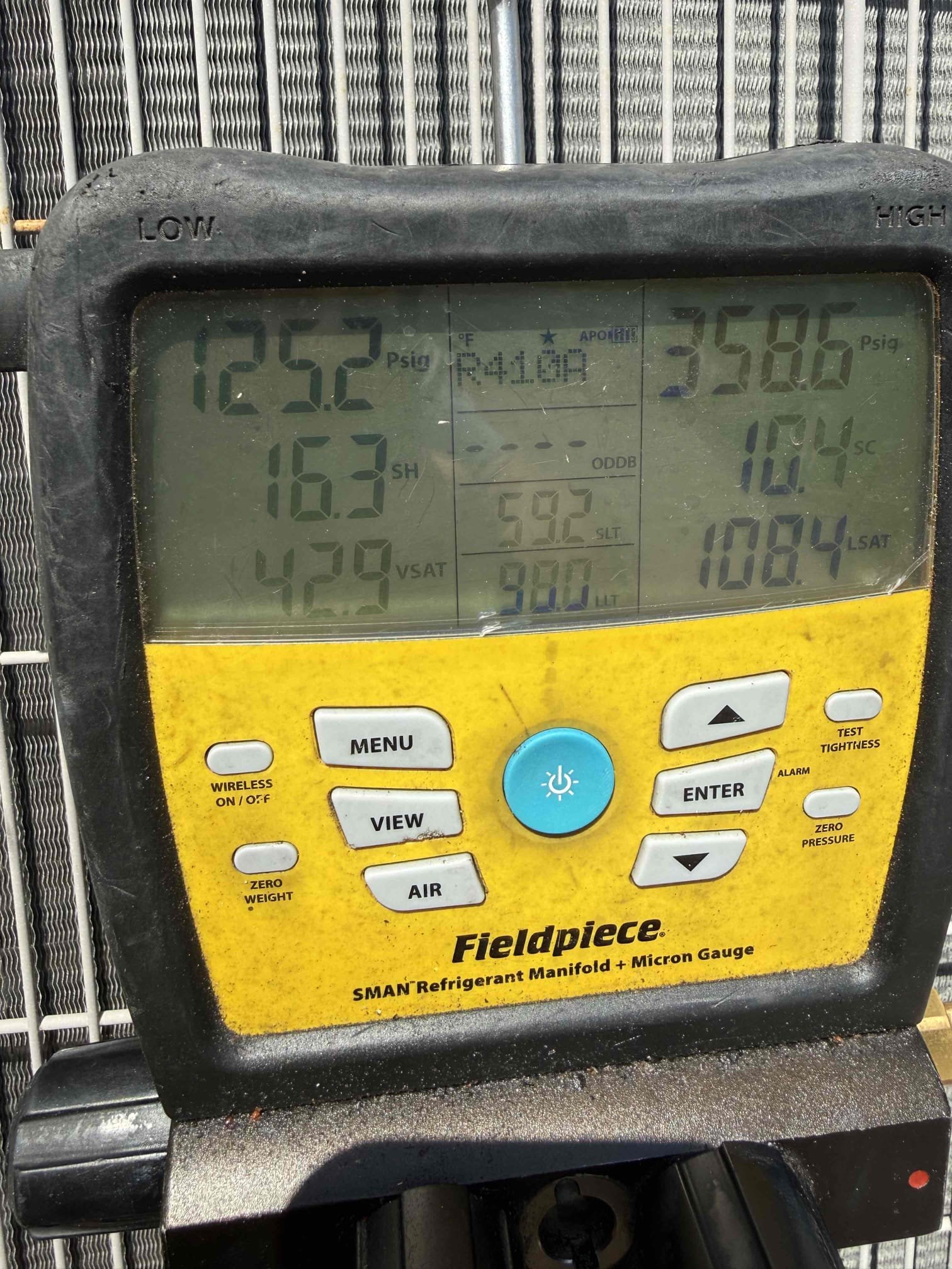 Inspected unit for improper cooling. Found pressures to be in range. Unit has 20* split. Attic fan is operational. Float is clear. Home struggles to cool due to possible lack of insulation in walls. Home has always struggled to keep cool during summer months. Recommend supplemental cooling in living room and kitchen. Will submit estimate for mini split. 