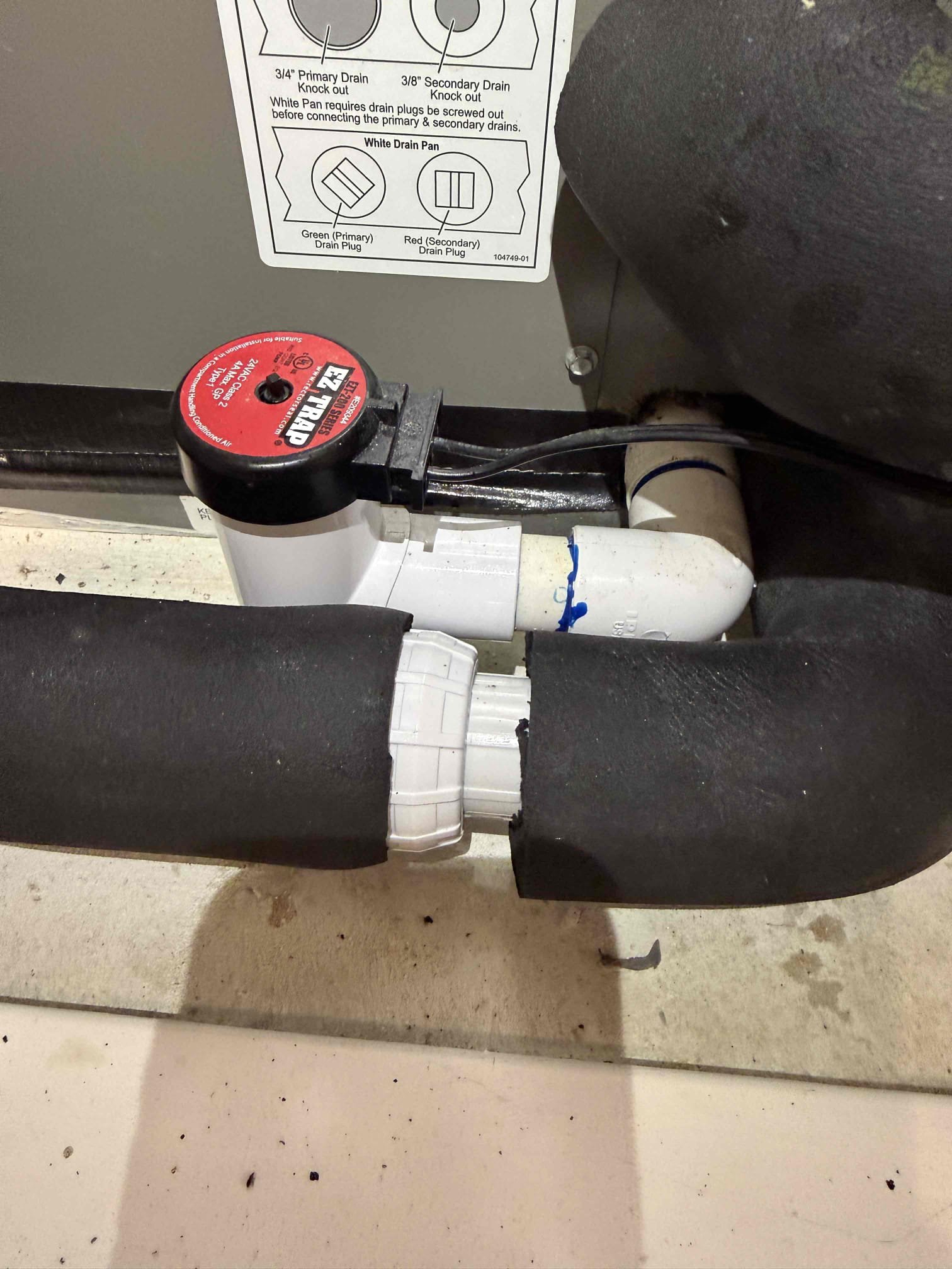 3802 unit #2
Found severely clogged drain line. Performed deep cleaning on drain line and treated. System is cooling with a 17° temp split. Recommending system Maitenence plan and client signed up for two system plan for this Unit 2 and Unit. 
Will return to perform Maitenence on both systems. Condenser coils need to be cleaned and will clean during Maitenence. 

There is a heavy amount of bacterial growth inside the air handler. Recommending a blower pull and clean as well as a UV system installed inside the unit. 
