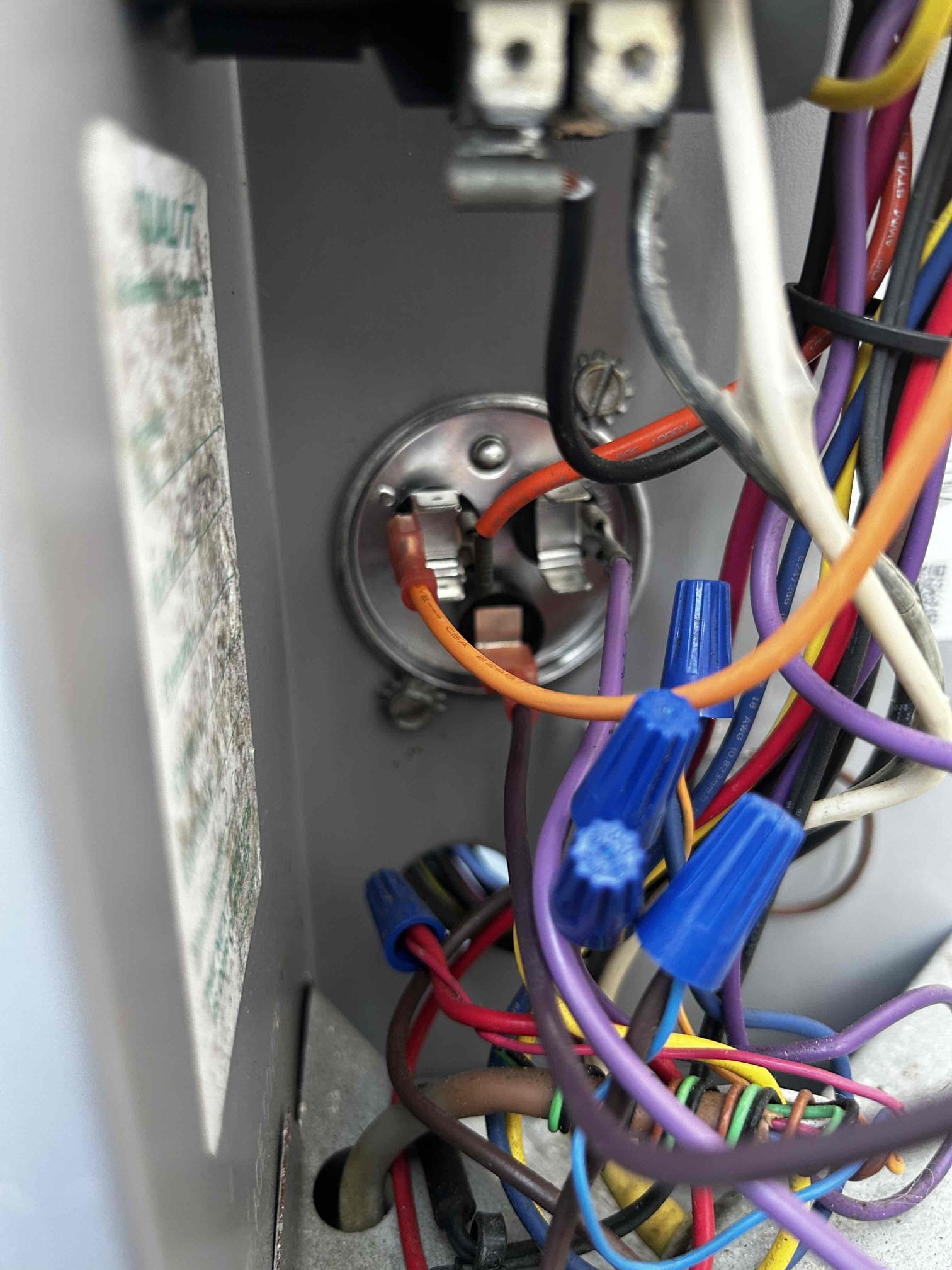 Replace capacitor