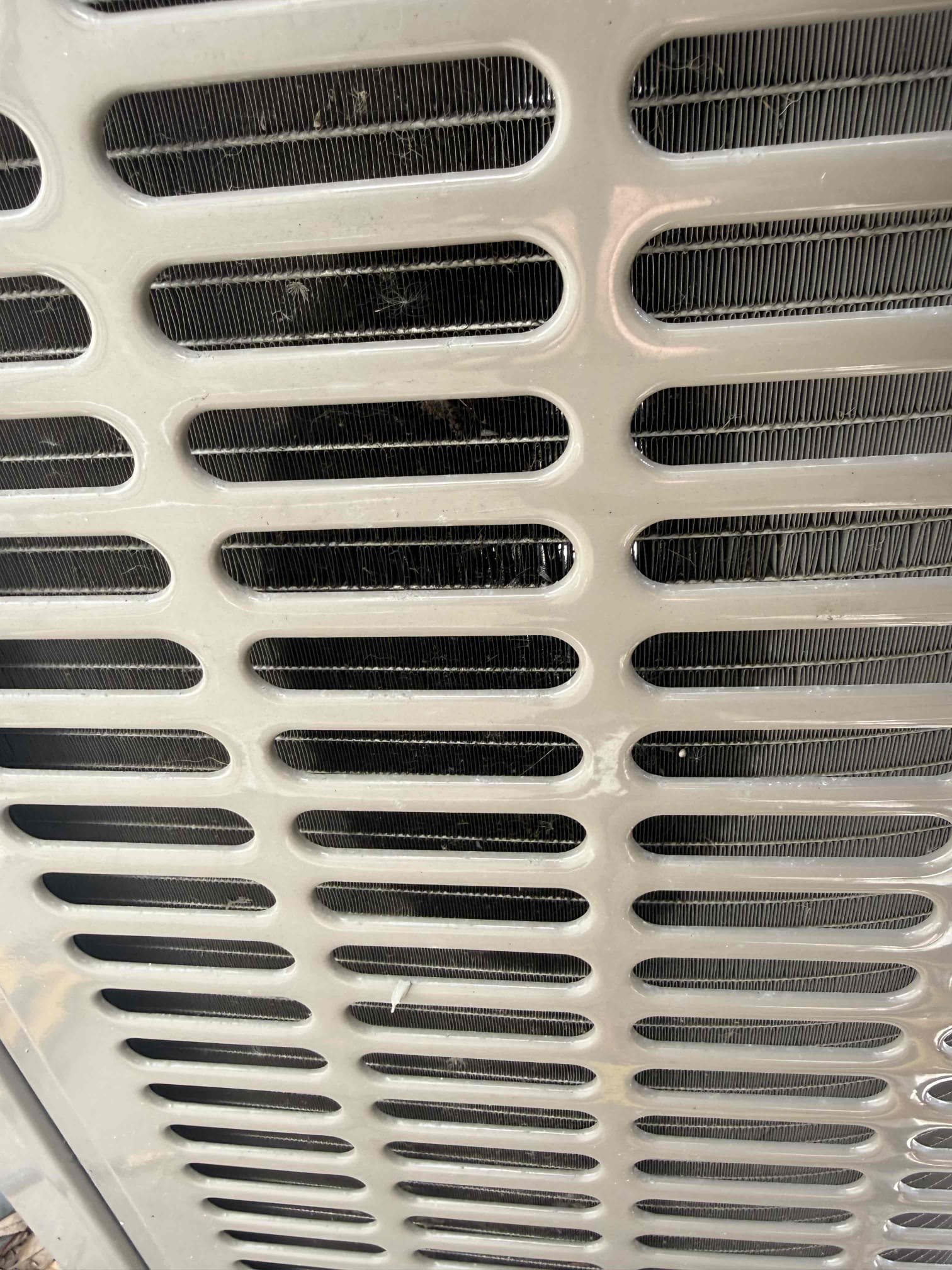 On arrival found unit not cooling due to low refrigerant levels. Observed major leak in condenser coil. Will return tomorrow make repairs. Unit does not cool.
