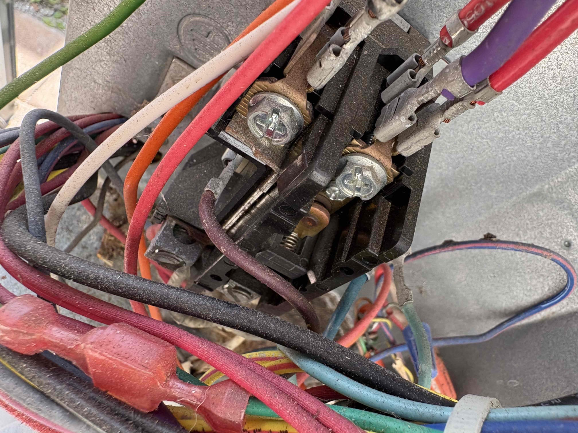 Home owner states filters changed and drain line cleared. Upon arrival found outdoor disconnect pulled to condenser. 

Diagnostic 
-failed outdoor capacitor 
-pitted and rusted contactor 

Scope of Work
-replace & wire capacitor 
-replace and wire contactor

Verified amp draws and system operations after completing repairs. No issues at this time. 
Discount from 695$ to 595$ 