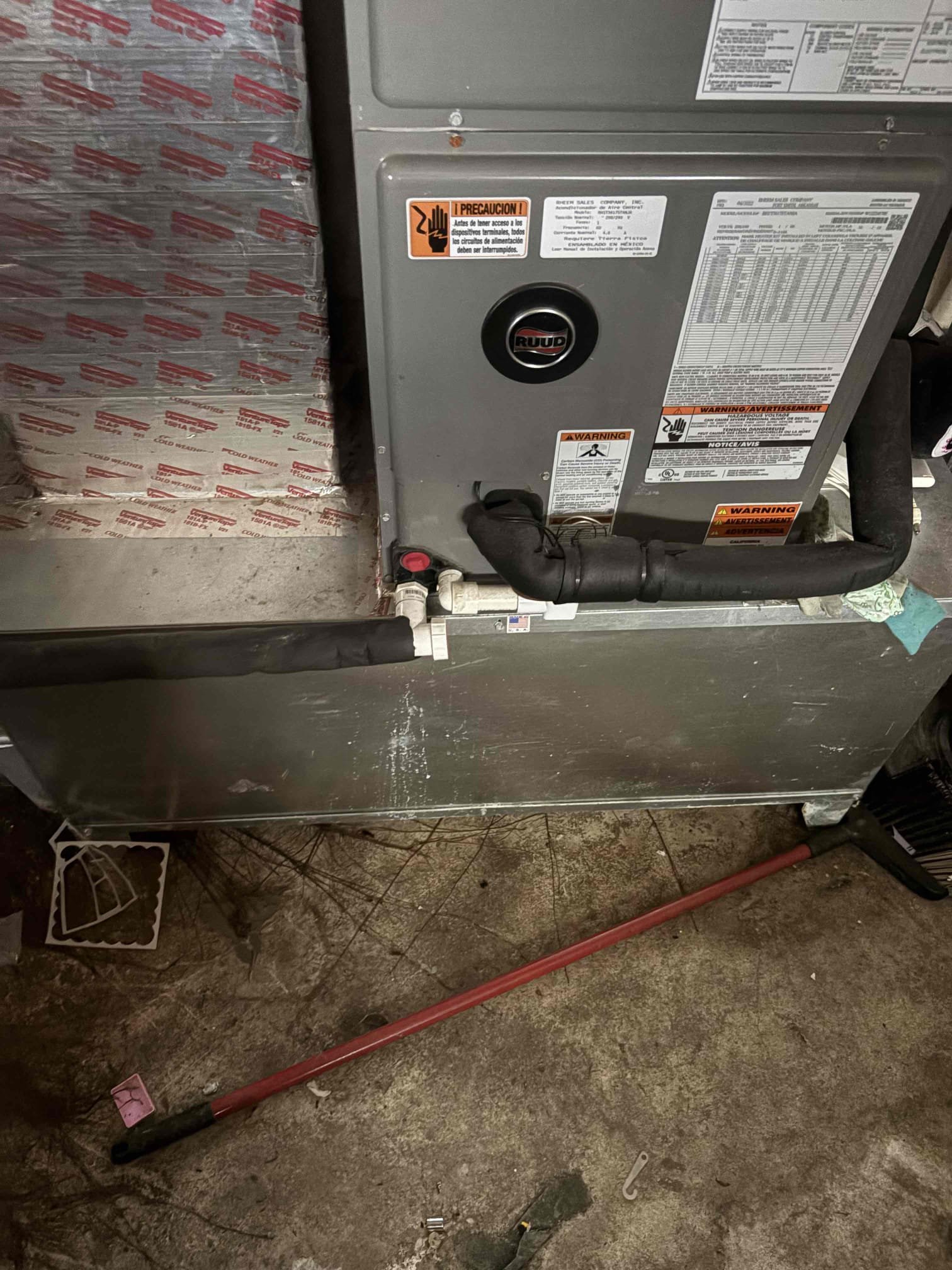 Diagnostic 
-outdoor unit going off on high pressure alarm due to fan motor not operating. Found capacitor failed causing unit not to run 

Scope of work 
-replaced failed outdoor capacitor 
-cleaned up service department 

Verified system operations after completing repairs. Unit is operating within manufacture specifications 

Further Notes 
-unit does not look to have had proper maintenance. Outdoor unit has debris inside condenser. Indoor drain has not been cleared. 