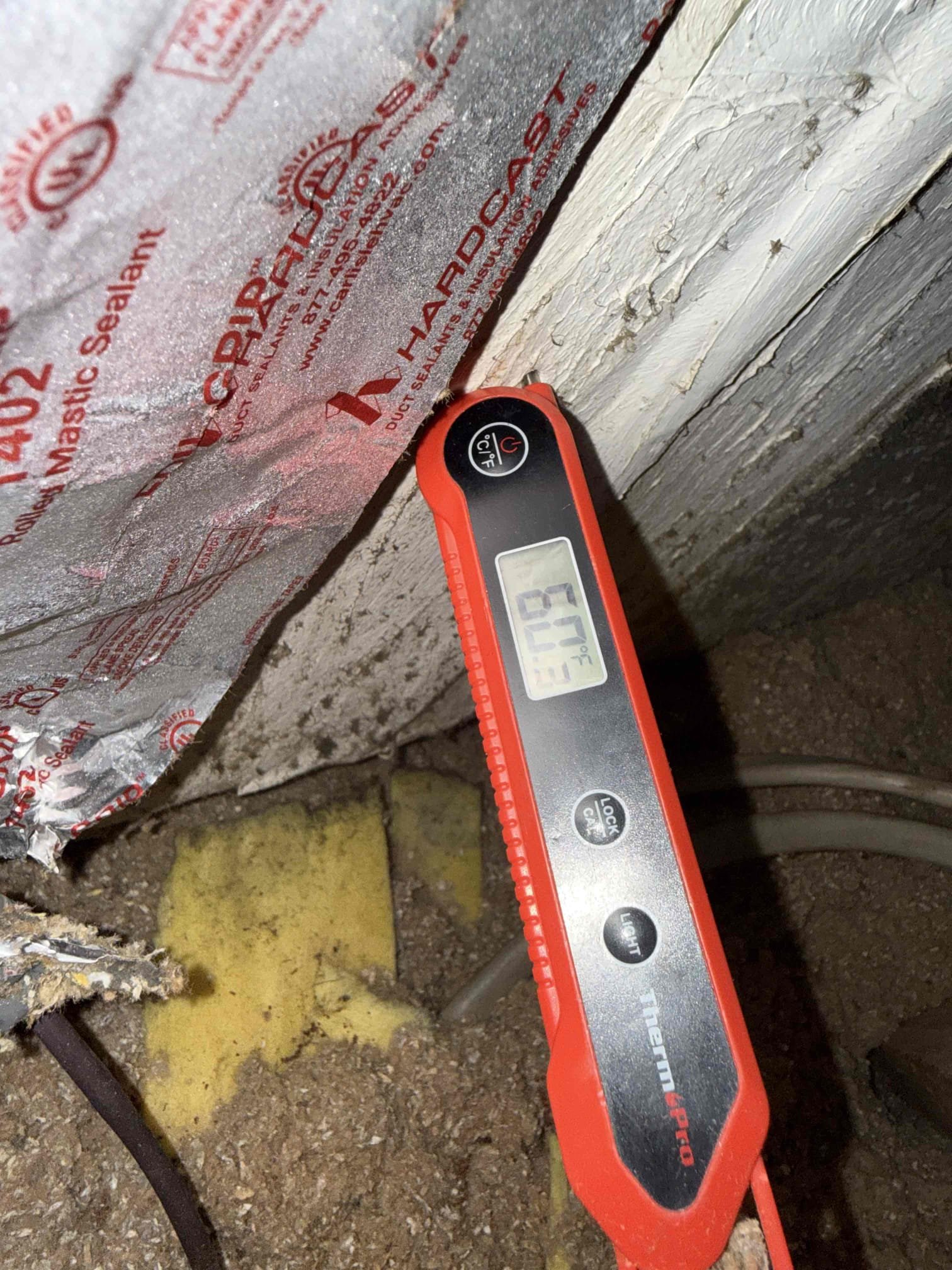Reason for call:
Unit not keeping up 

Equipment:
2022 Goodman 2 ton straight cool 
Horizontal in attic 
Condenser on left side of home 

Summary:
Found system to be poorly installed. Broken Ahu disconnect, bypassed subpanel for condenser, missized txv is installed in equipment. Both supply and return plenums are not sealed correctly. There is an absurd amount of solder joints on liquid line. 

Solution:
Added two pounds to improve delta t by 3 degrees unit is now cooling by 18 degrees repair has no warranty and may be temporary. 
Left estimate to replace system and bring everything mentioned within code regulations 
