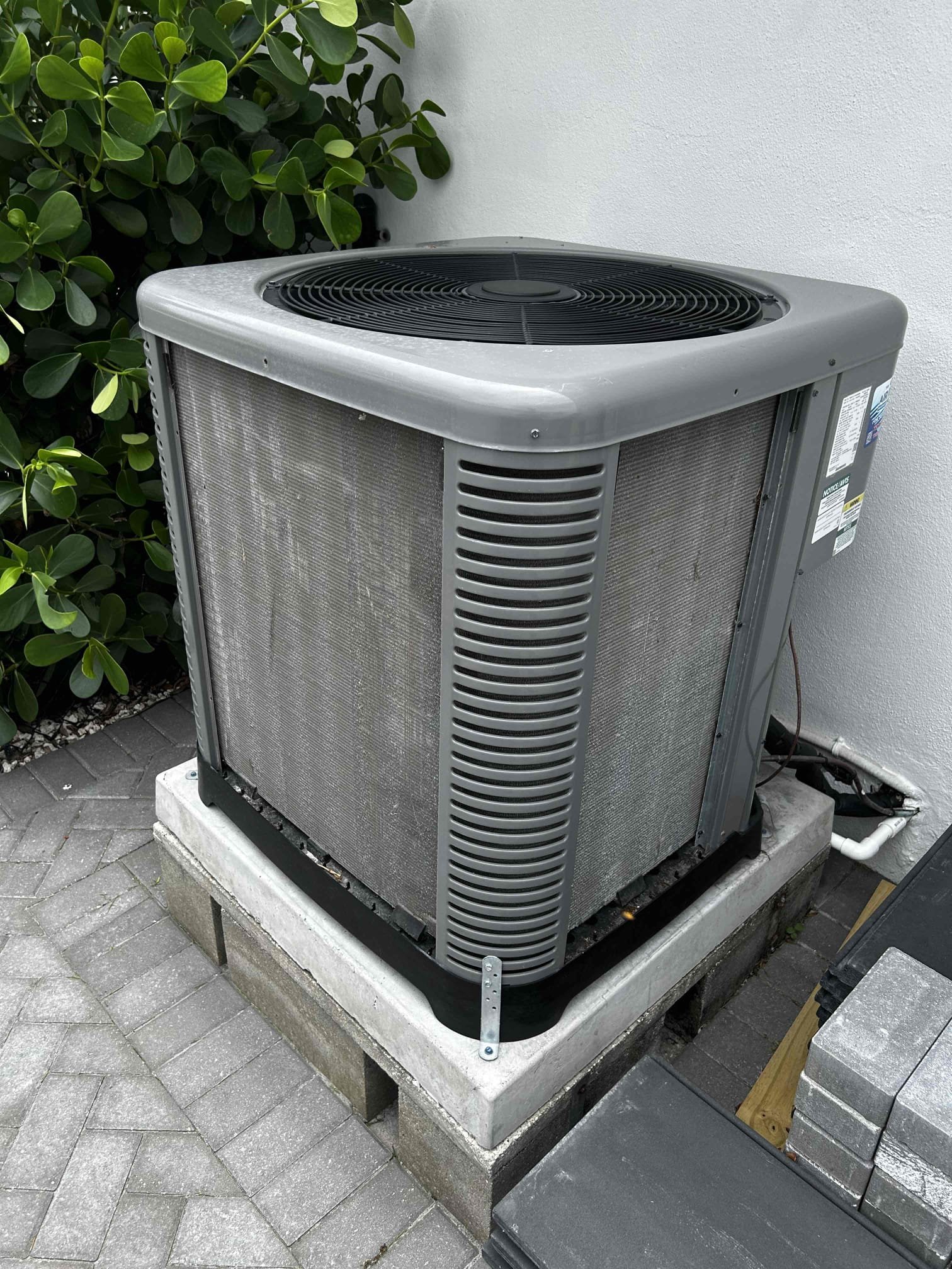 Upon arrival, I began by checking the system’s temperature differential and recorded a 19°F difference between the supply and return air, which is within an acceptable operating range. I then inspected the electrical components and found no signs of overamping or electrical concerns. The refrigerant cycle was also checked and showed no indications of leaks or restrictions.

As part of the maintenance service, I performed a drain line treatment, cleaned the condenser coil, and completed an air handler inspection. Overall, the system is operating properly at this time.

I recommended a blower wheel cleaning due to the amount of dust and debris present, likely resulting from recent construction activity in the home. I also discussed the benefits of installing a UV system to help improve indoor air quality and provide additional preventative maintenance for the HVAC system.

If you have any questions, please feel free to reach out. Thank you for your business, and have a great day.